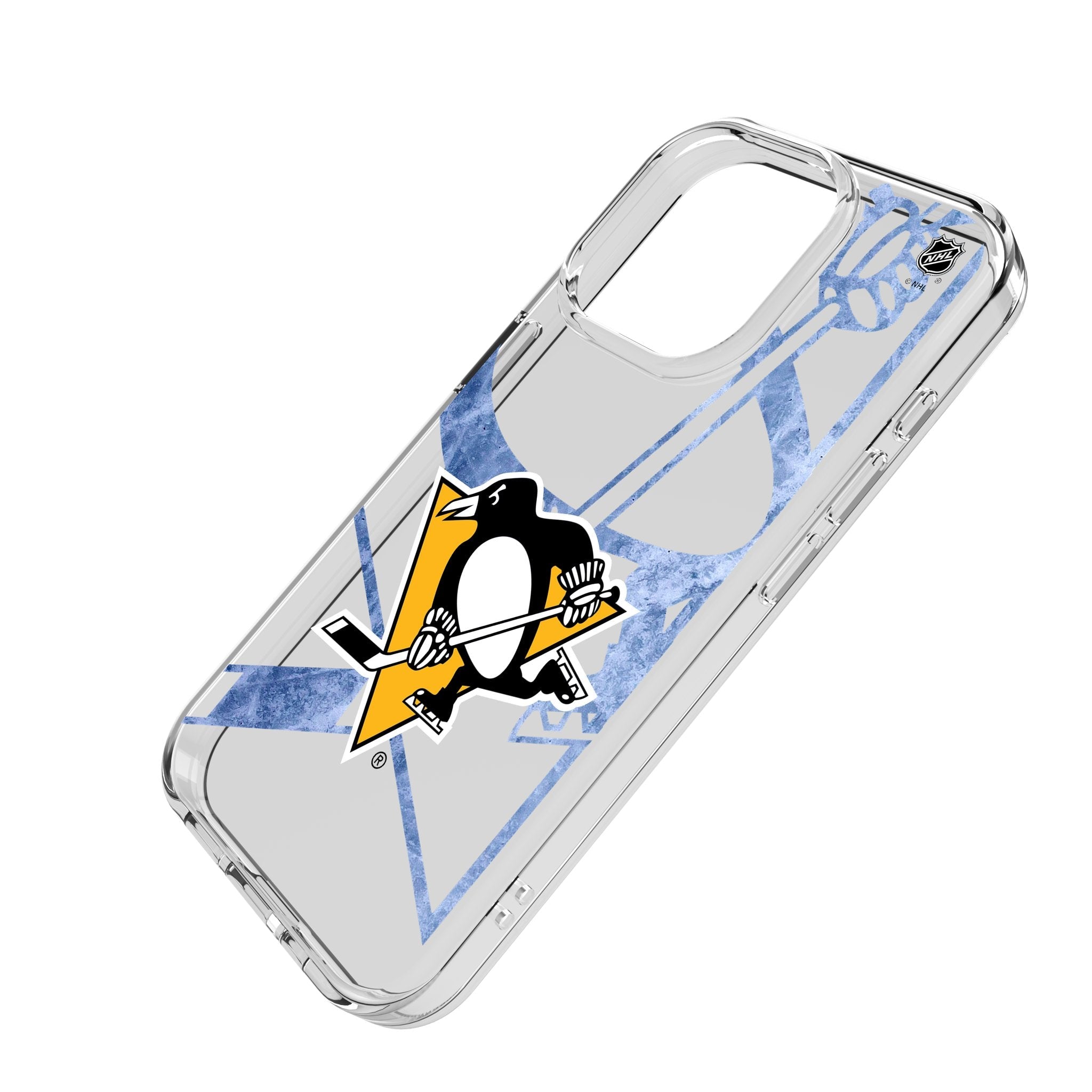 Pittsburgh Penguins Ice Tilt Clear Phone Case for Apple iPhone