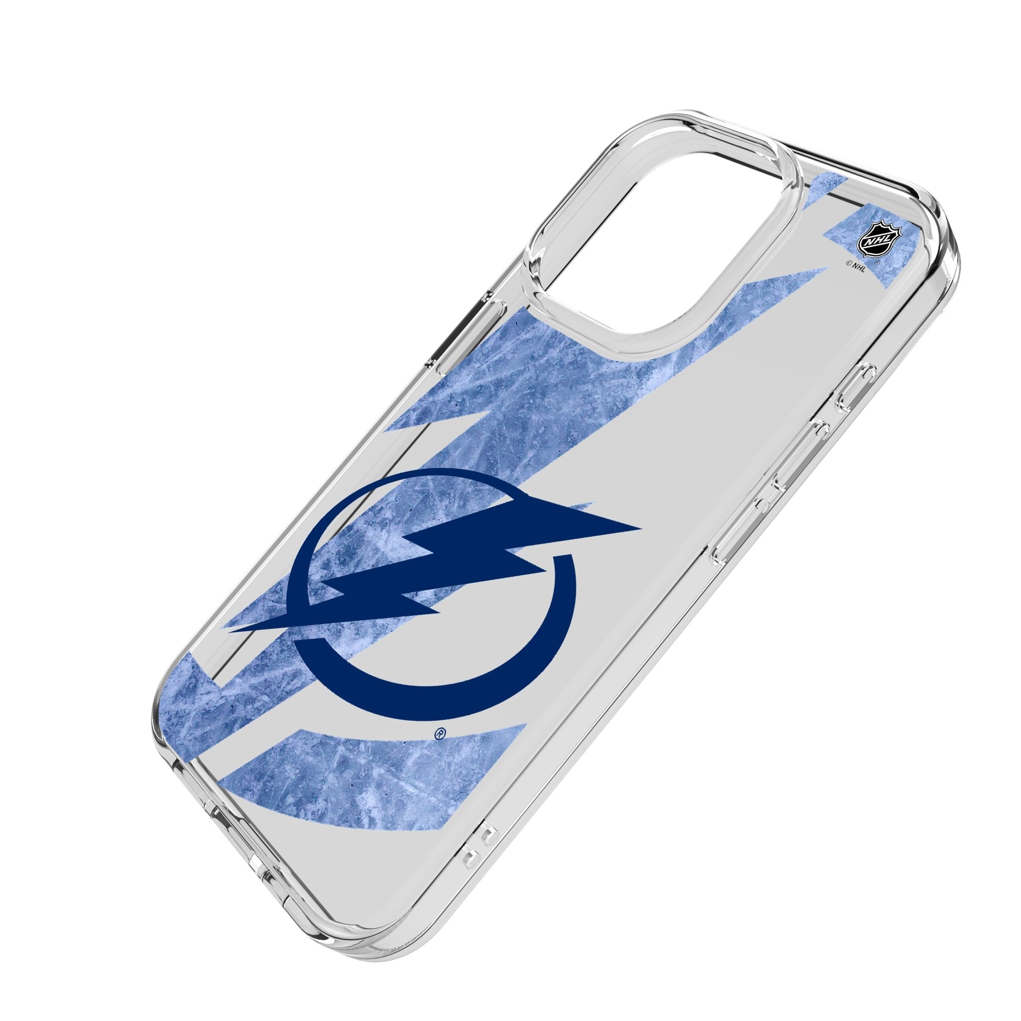 Tampa Bay Lightning Ice Tilt Clear Phone Case for Apple iPhone