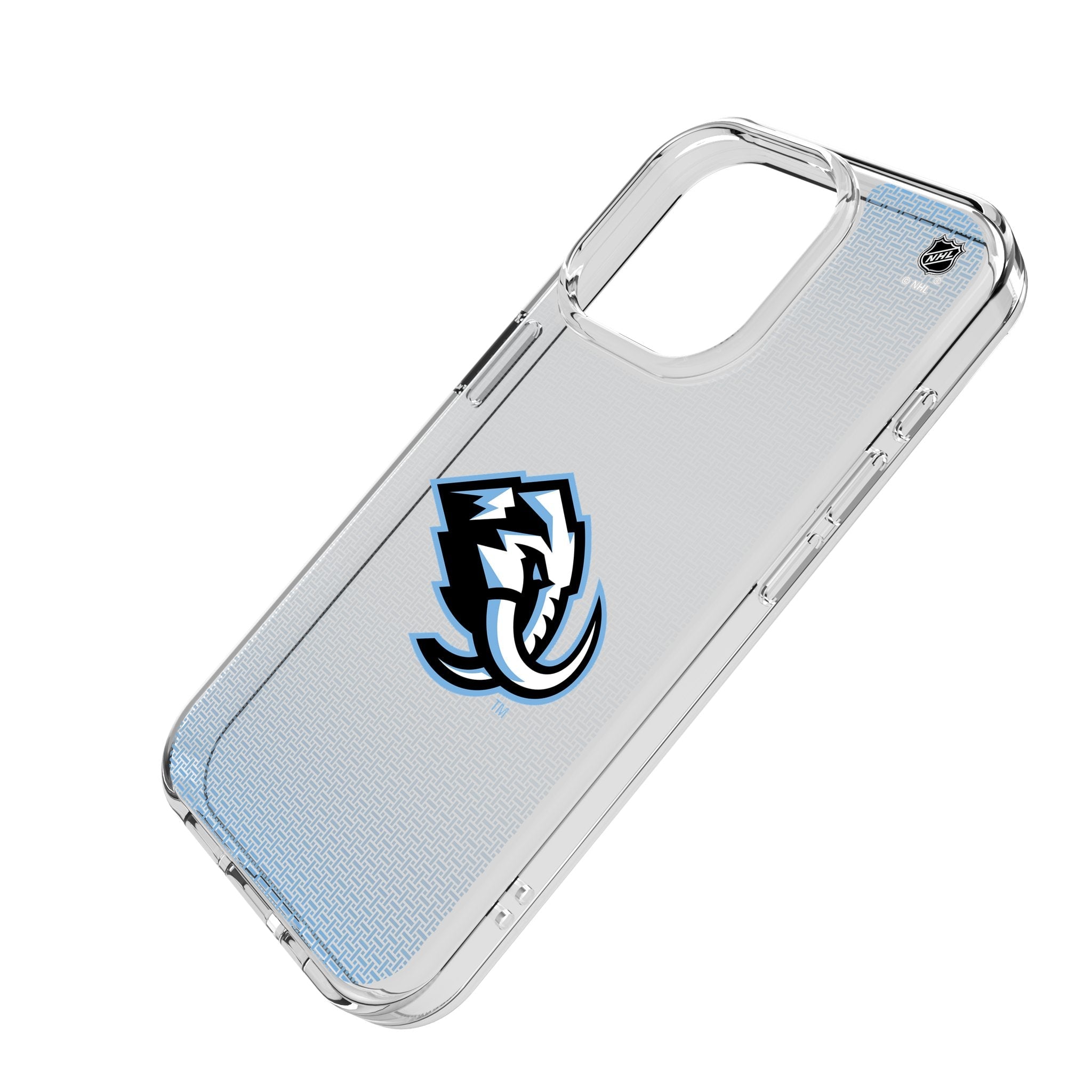 Utah Mammoth Linen Clear Phone Case for Apple iPhone