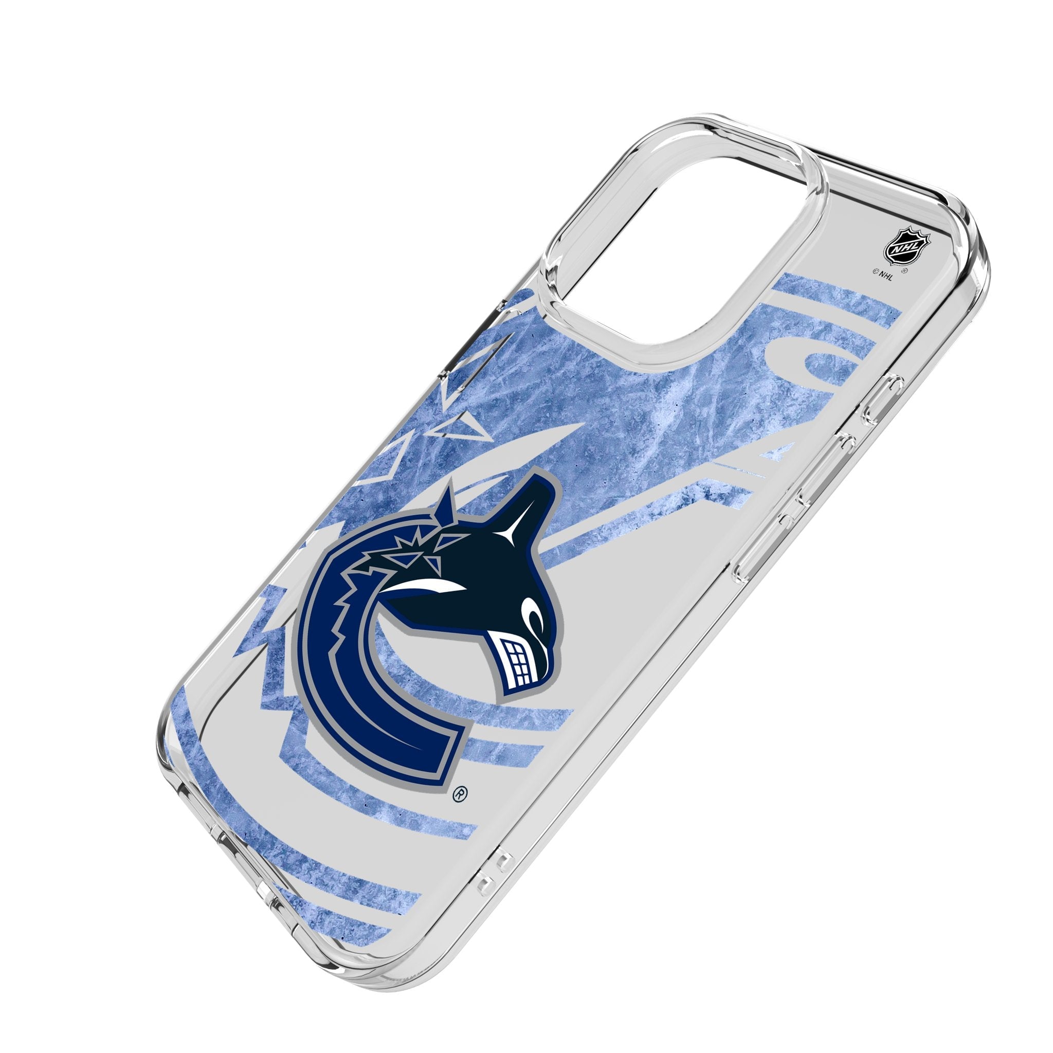 Vancouver Canucks Ice Tilt Clear Phone Case for Apple iPhone