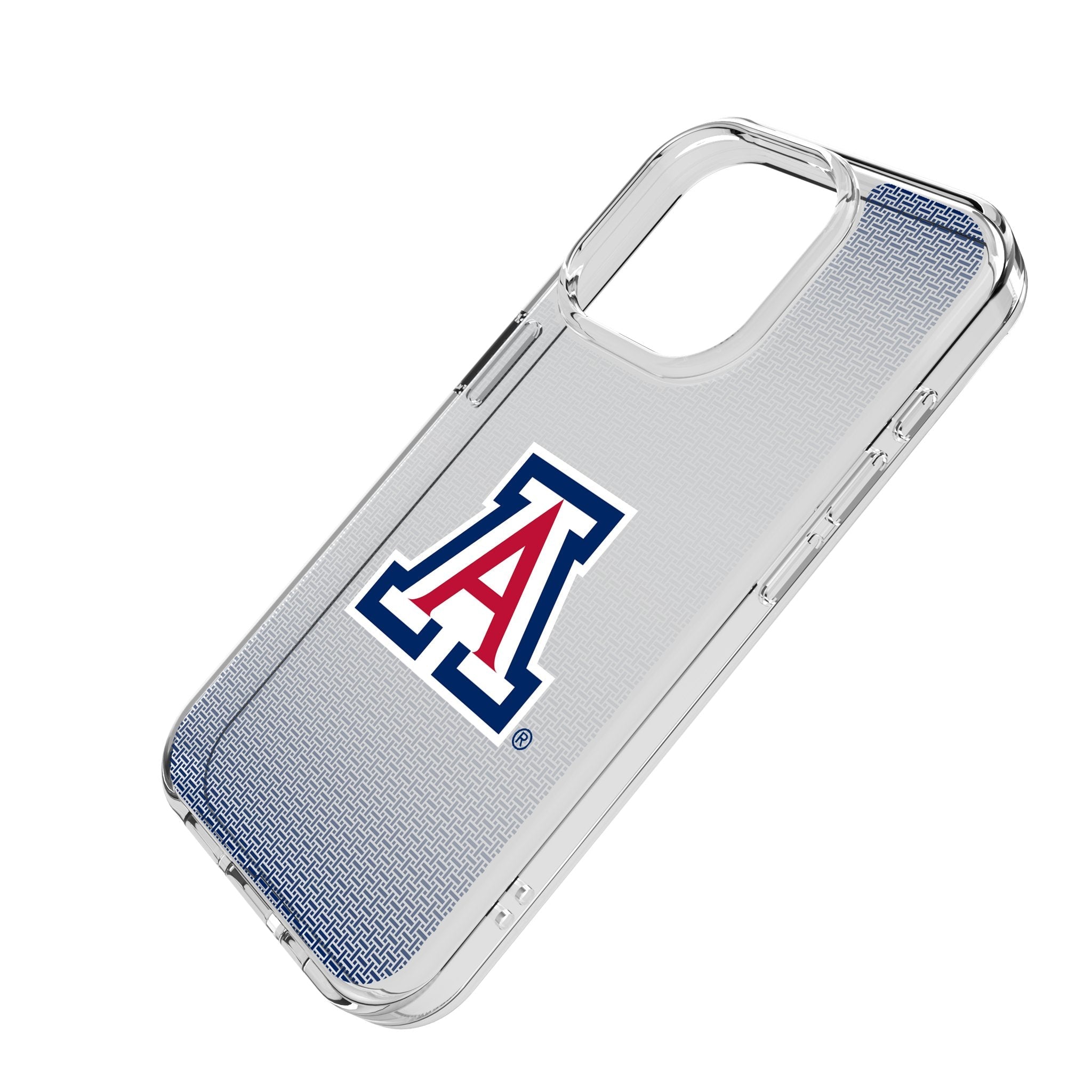 University of Arizona Wildcats Linen Clear Phone Case for Apple iPhone