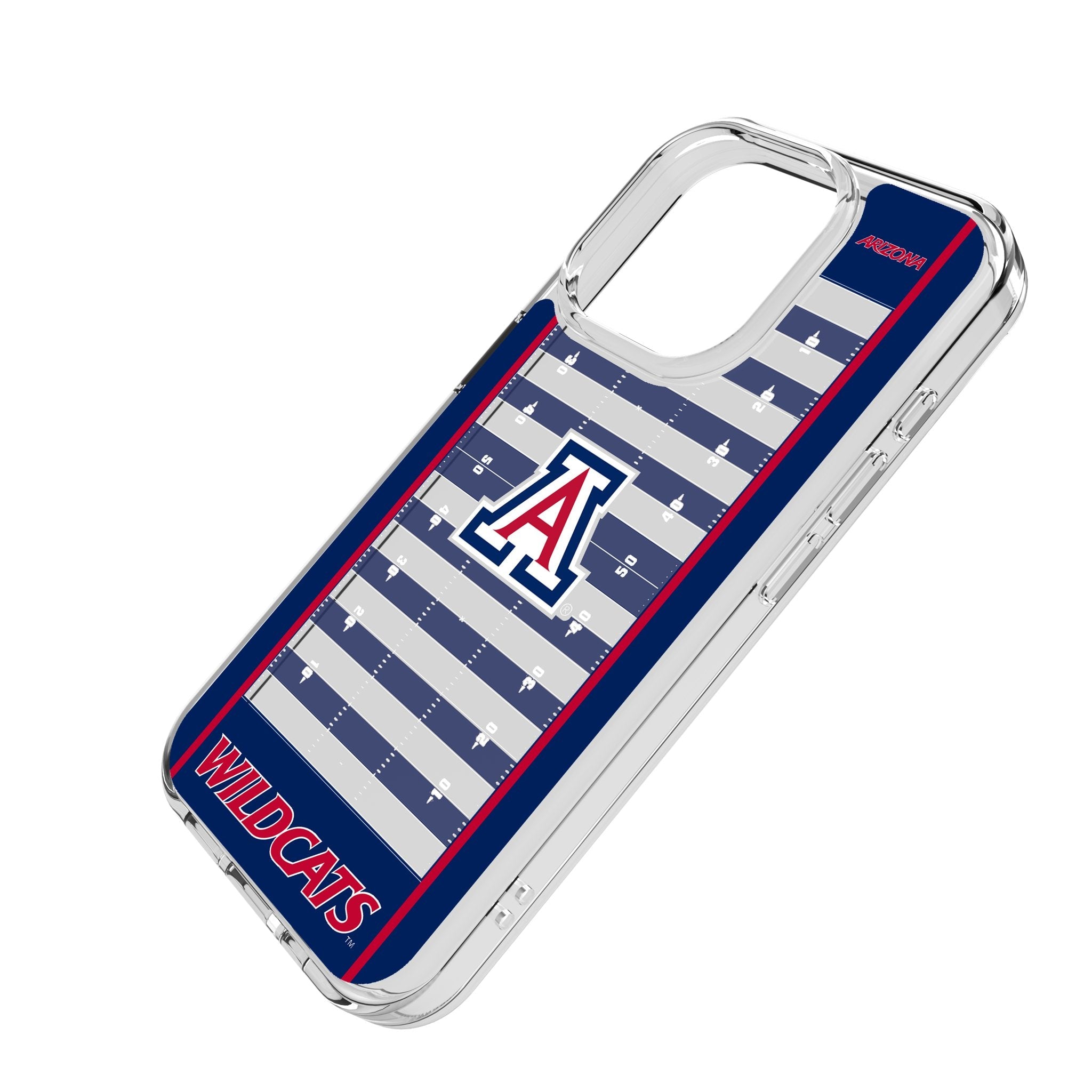 University of Arizona Wildcats Field Clear Phone Case for Apple iPhone