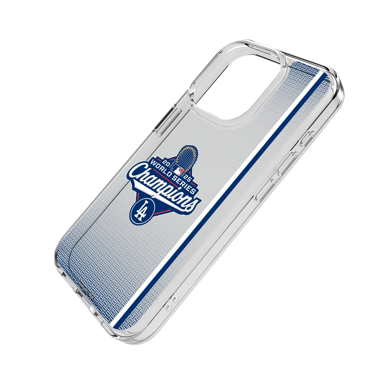 LA Dodgers 2025 MLB World Series Clear Phone Case for Apple iPhone 2