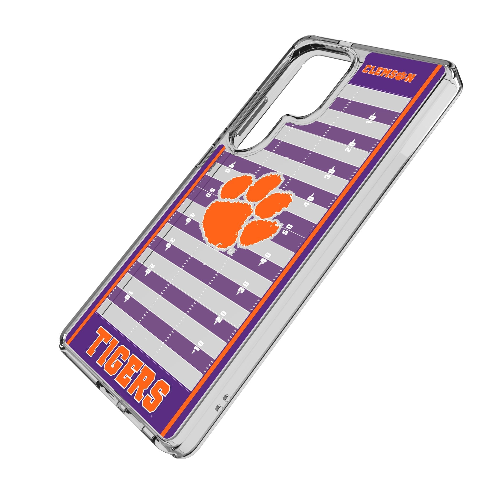 Clemson University Tigers Field Clear Phone Case for Samsung Galaxy 2