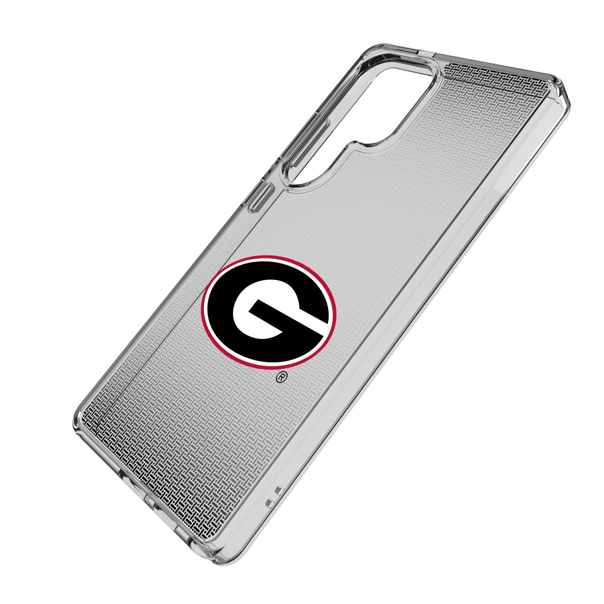 University of Georgia Bulldogs Linen Clear Phone Case for Samsung Galaxy 2