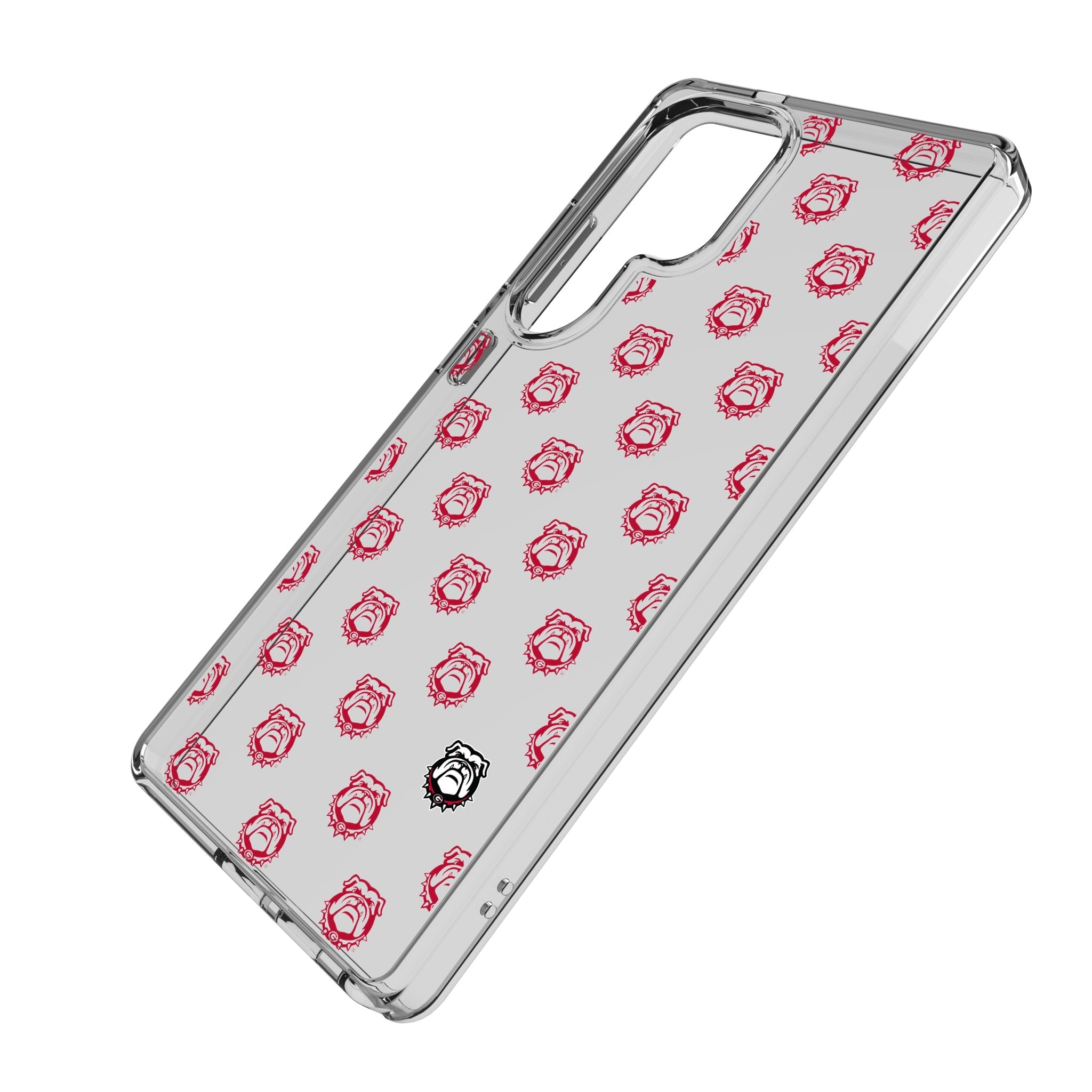 University of Georgia Bulldogs Uga Fashion Pattern Clear Phone Case for Samsung Galaxy 2