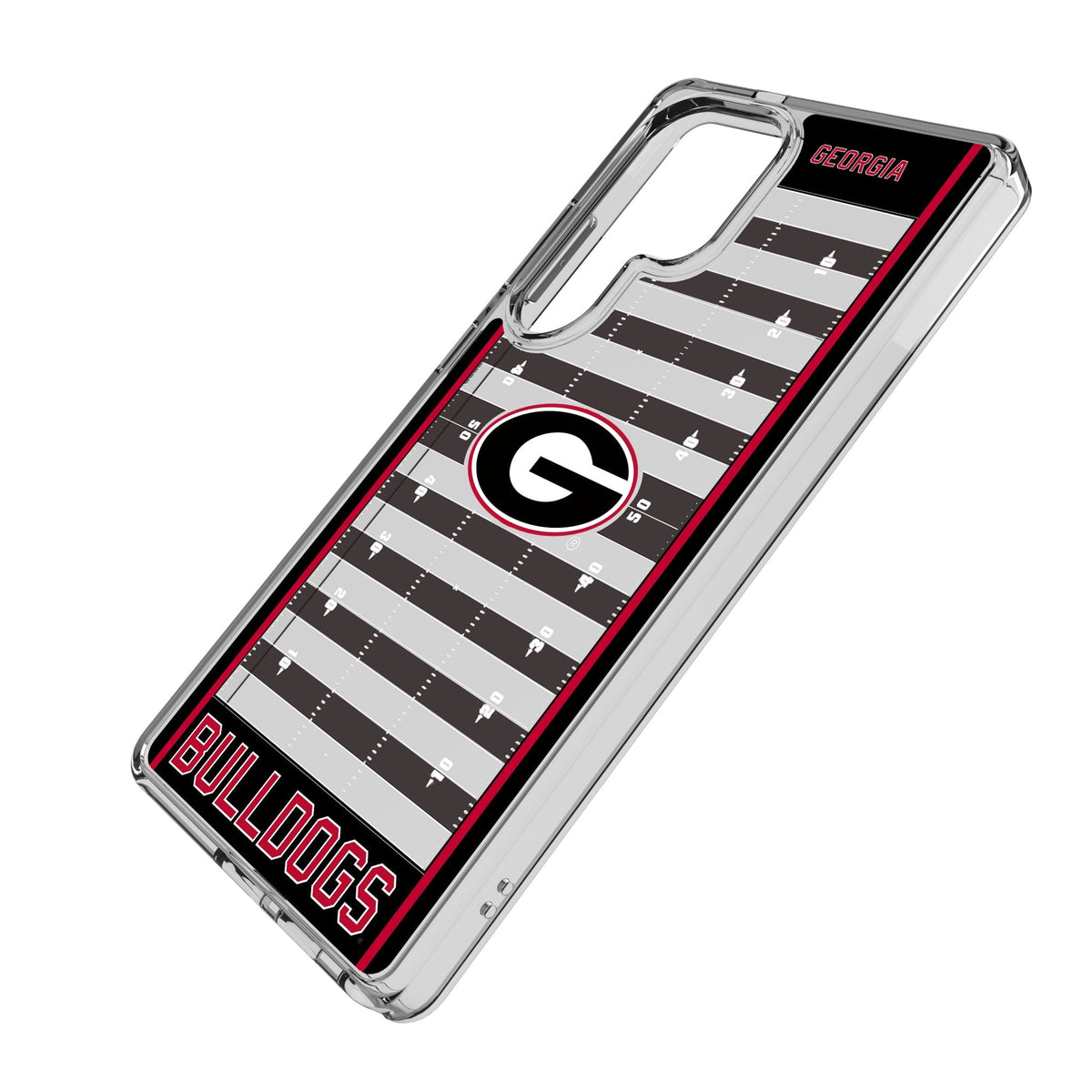 University of Georgia Bulldogs Field Clear Phone Case for Samsung Galaxy