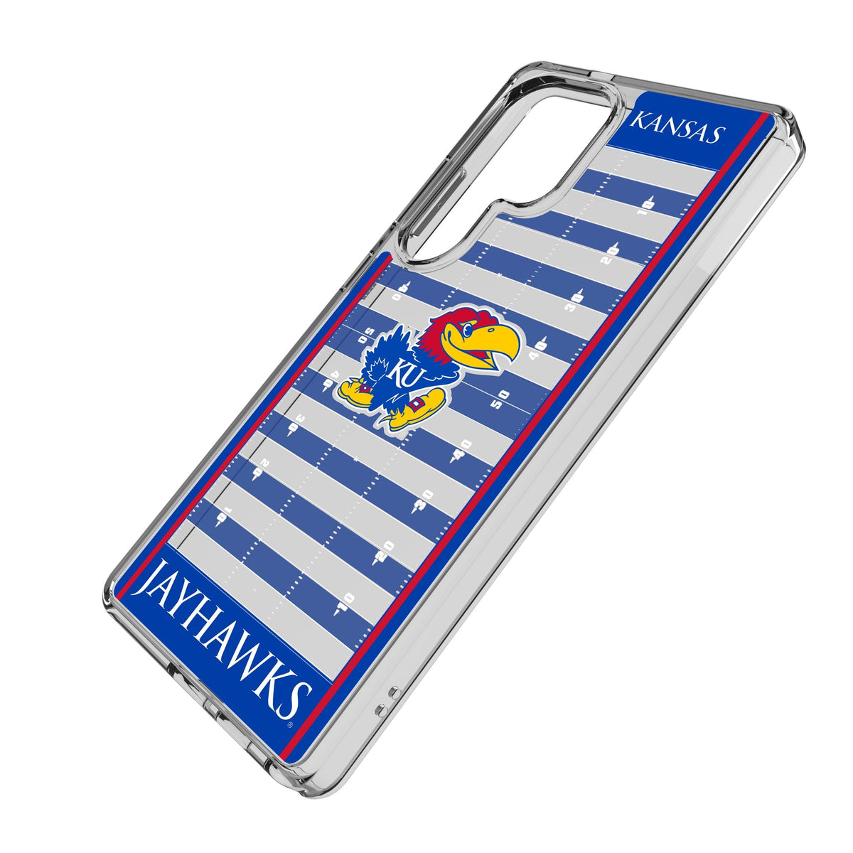 University of Kansas Jayhawks Field Clear Phone Case for Samsung Galaxy