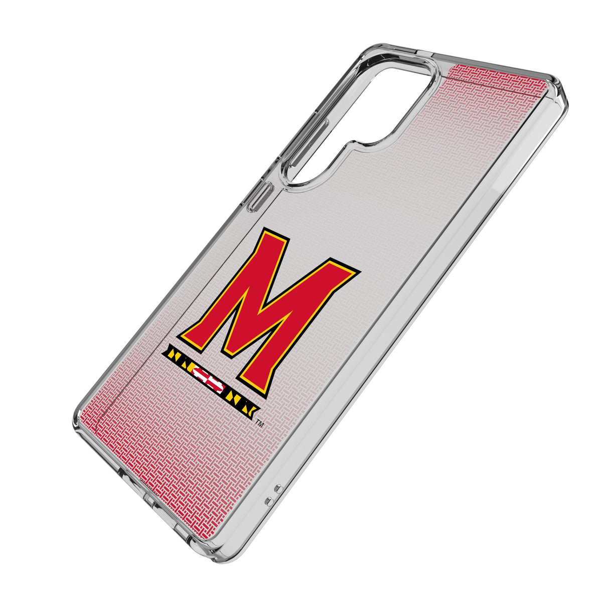 University of Maryland Terrapins Linen Clear Phone Case for Samsung Galaxy 2