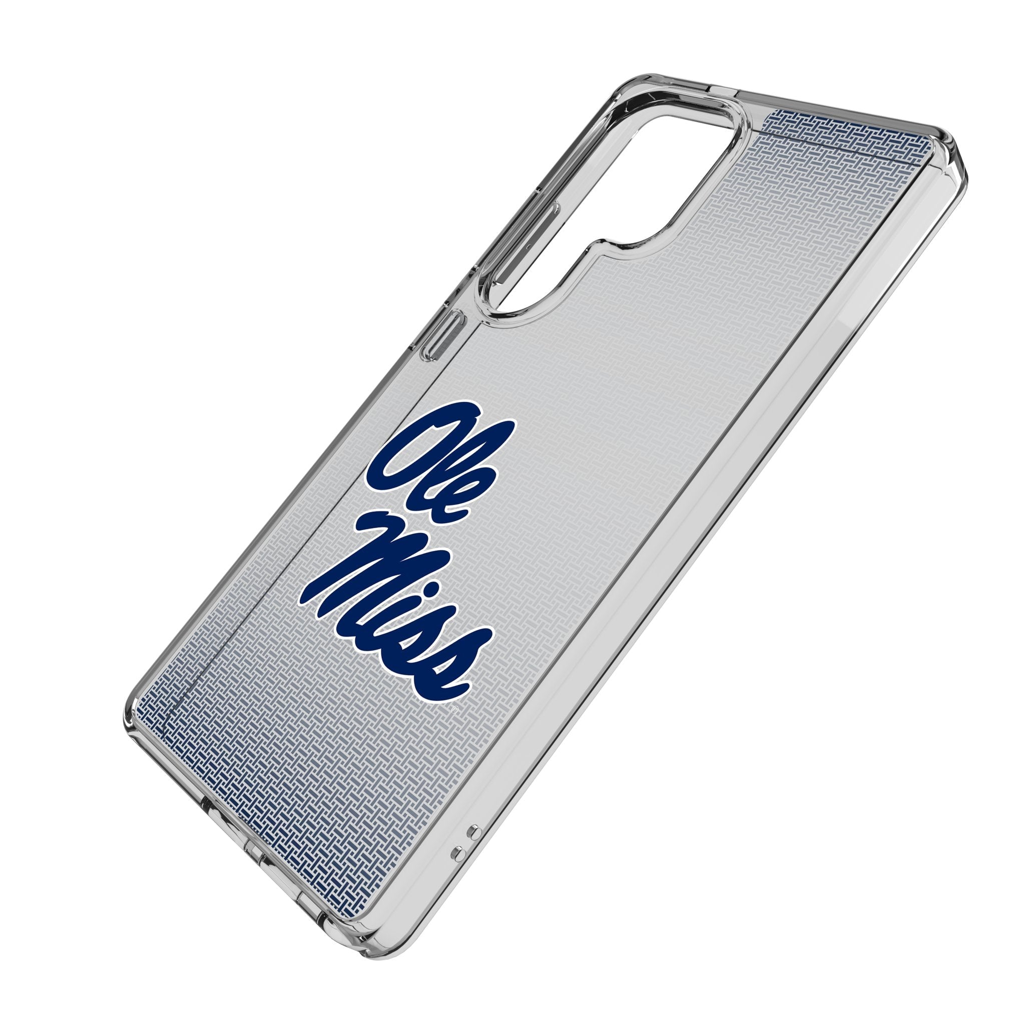 University of Mississippi Rebels Linen Clear Phone Case for Samsung Galaxy