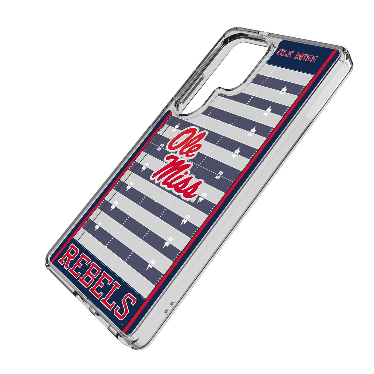 University of Mississippi Rebels Field Clear Phone Case for Samsung Galaxy