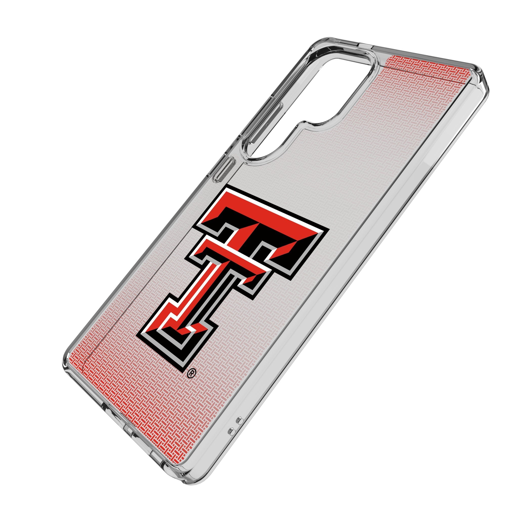 Texas Tech Red Raiders Linen Clear Phone Case for Samsung Galaxy