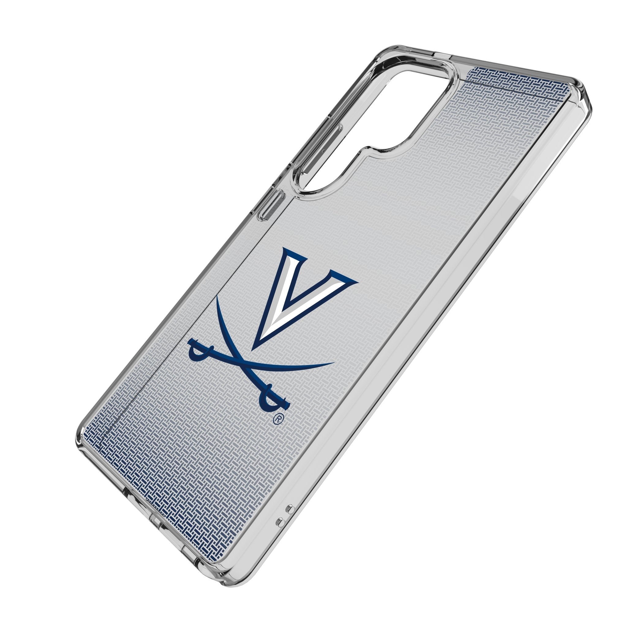 University of Virginia Cavaliers Linen Clear Phone Case for Samsung Galaxy