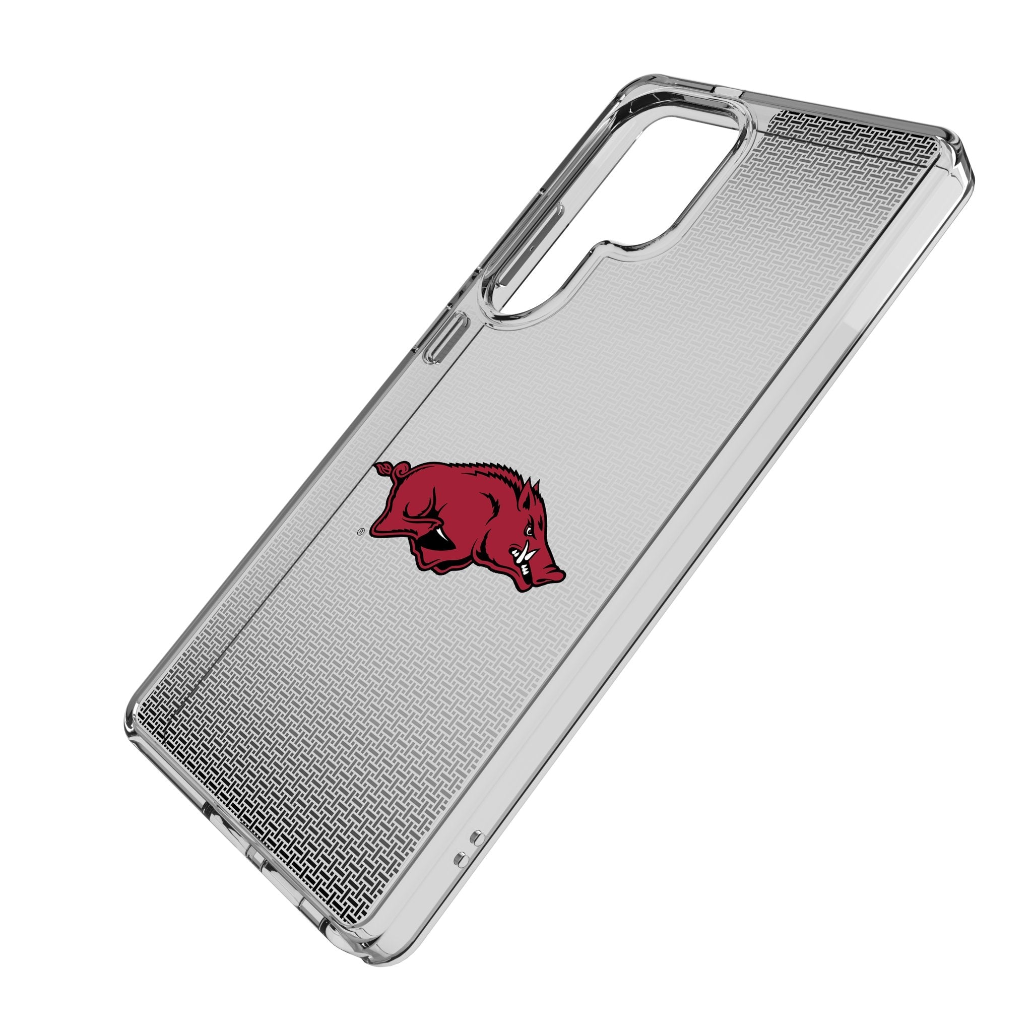 University of Arkansas Fayetteville Razorbacks Linen Clear Phone Case for Samsung Galaxy