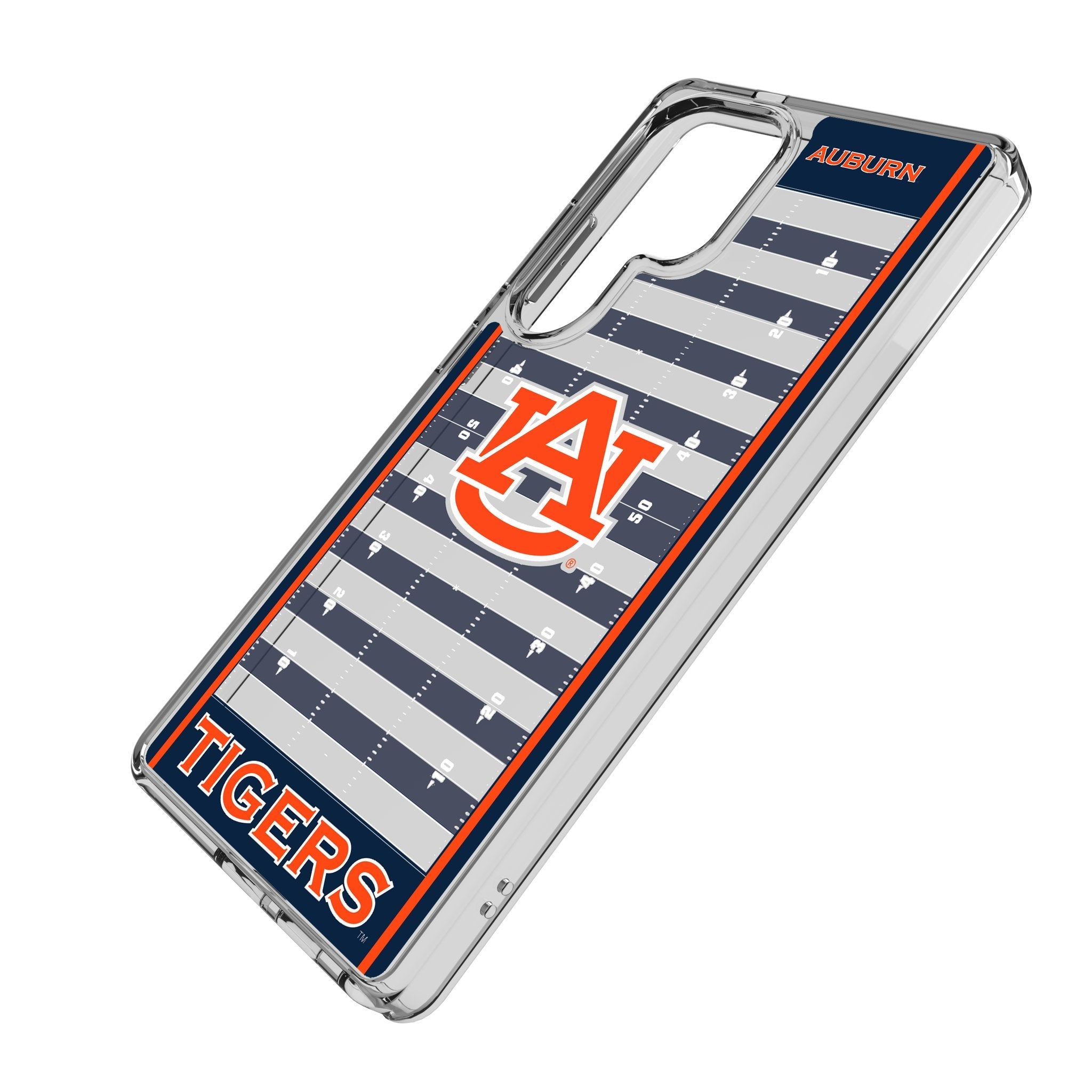 University of Auburn Tigers Field Clear Phone Case for Samsung Galaxy