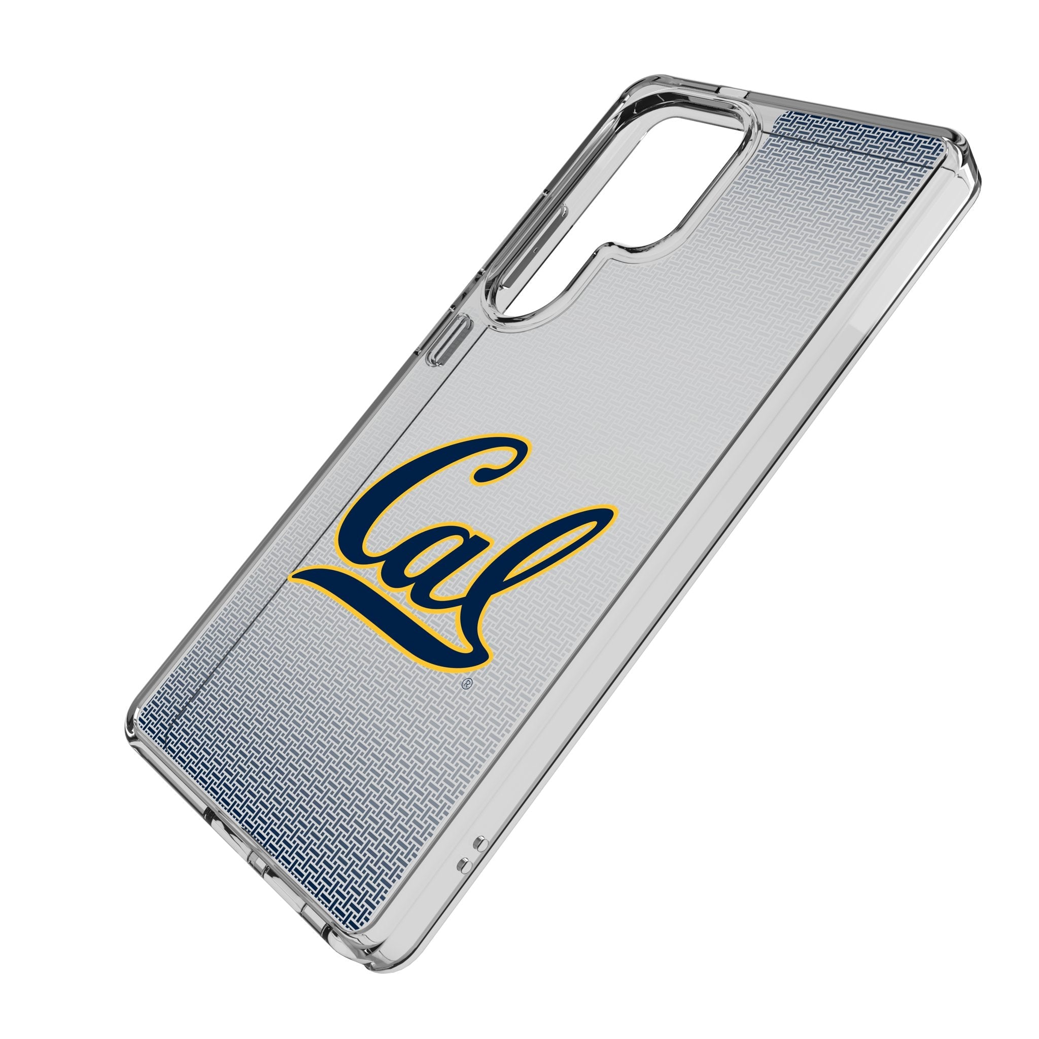 University of California Berkeley Golden Bears Linen Clear Phone Case for Samsung Galaxy