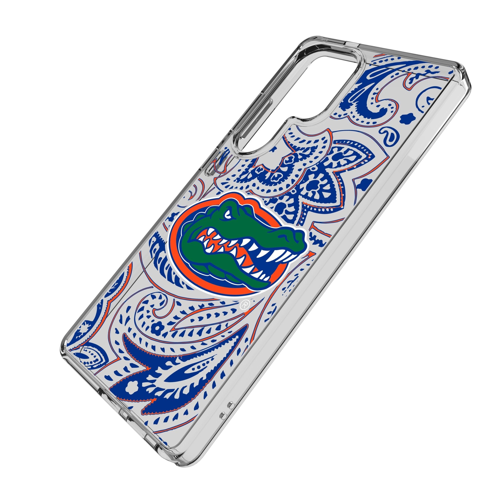 University of Florida Gators Paisley Clear Phone Case for Samsung Galaxy 2