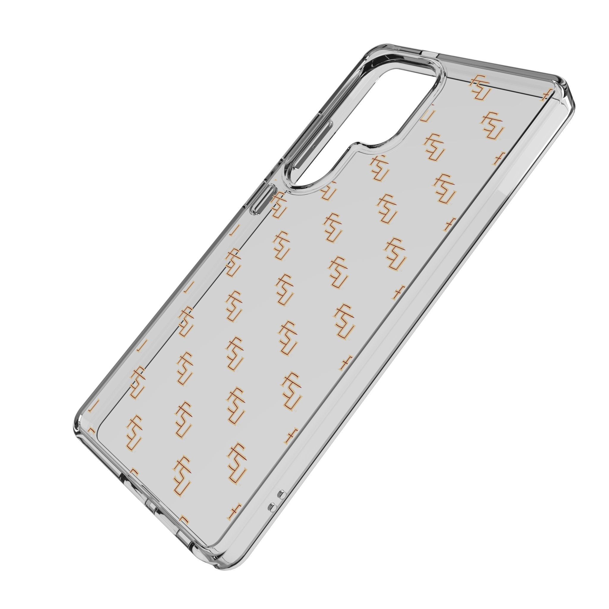 Florida State University Seminoles Fashion Pattern Clear Phone Case for Samsung Galaxy