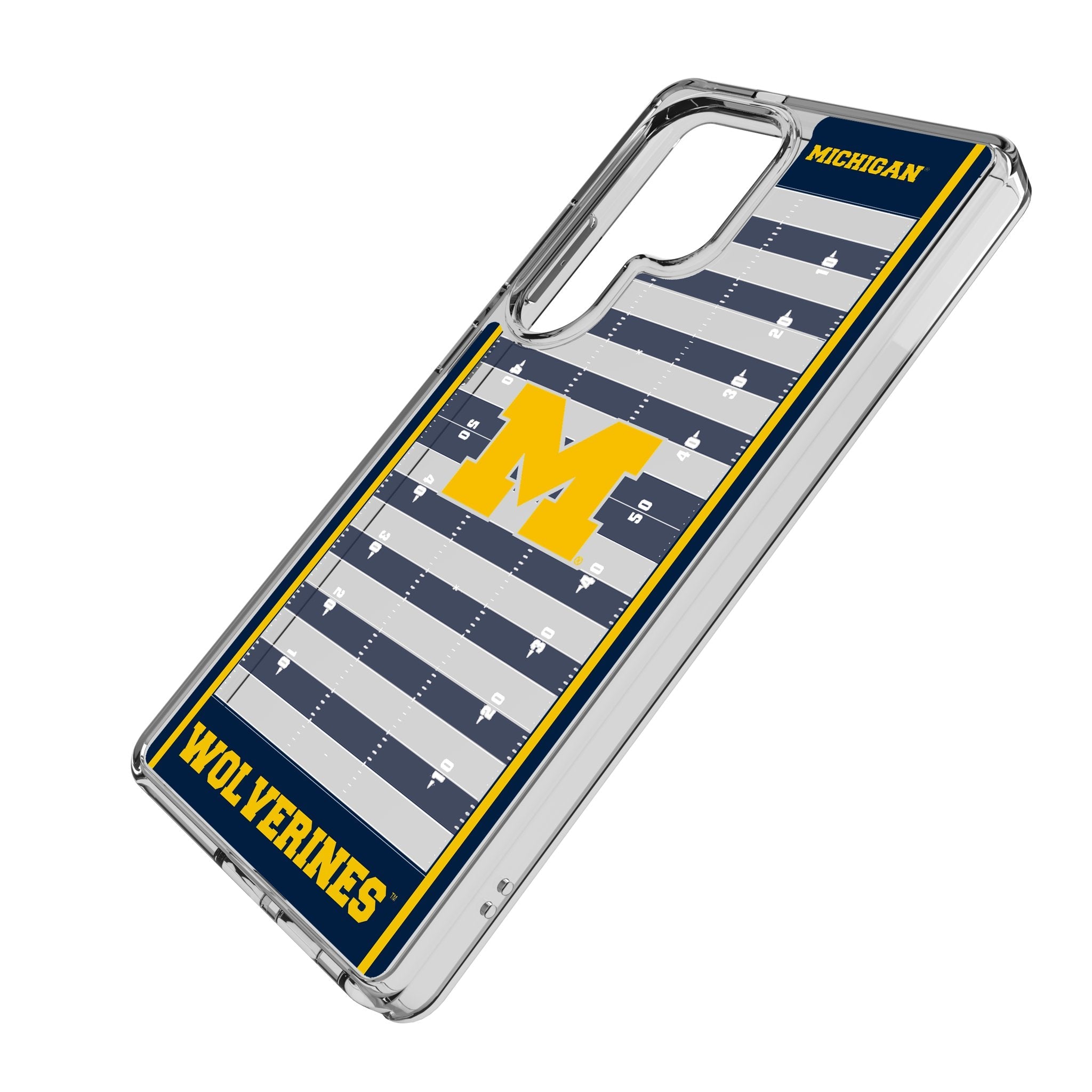 University of Michigan Wolverines Field Clear Phone Case for Samsung Galaxy 2
