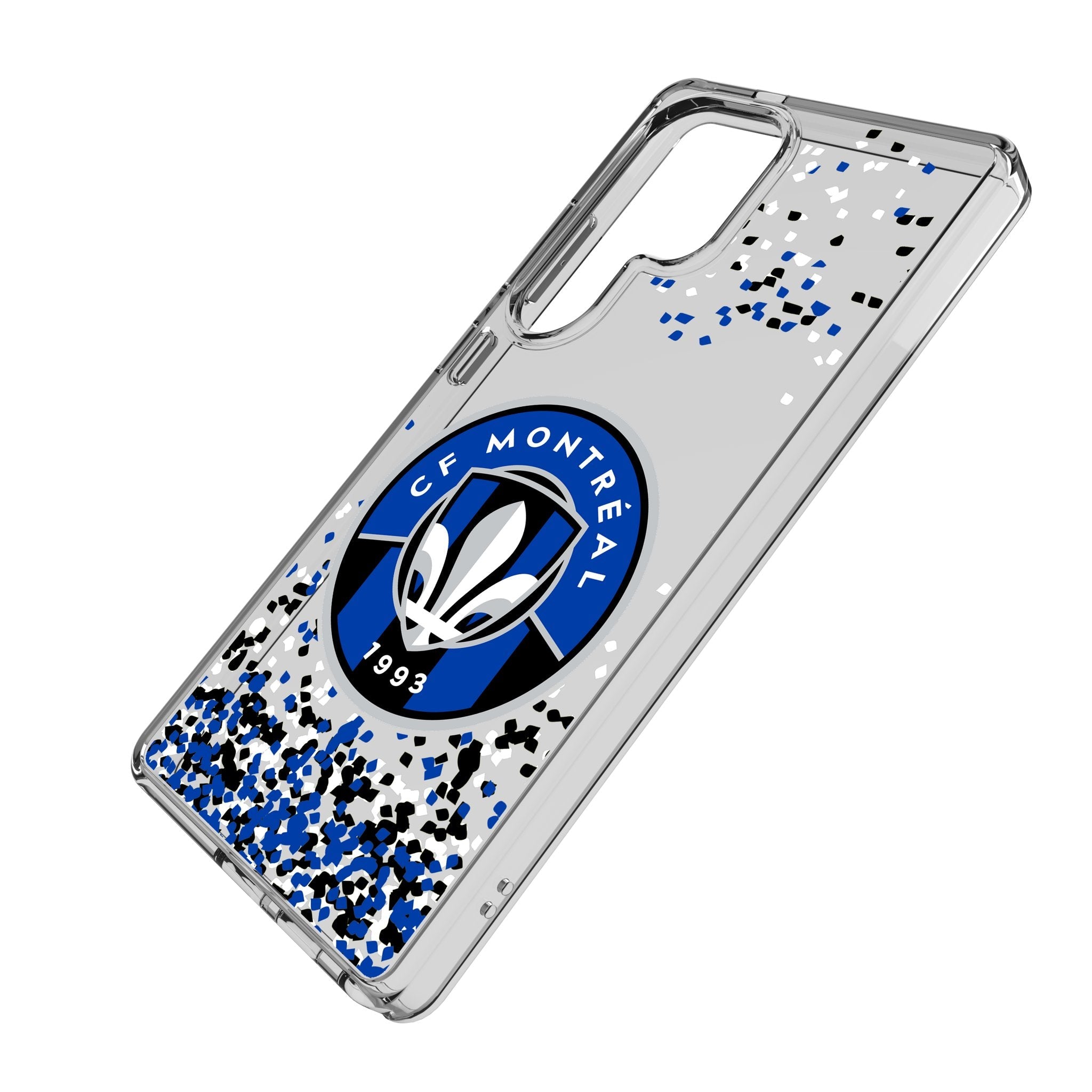 CF Montreal Confetti Clear Phone Case for Samsung Galaxy
