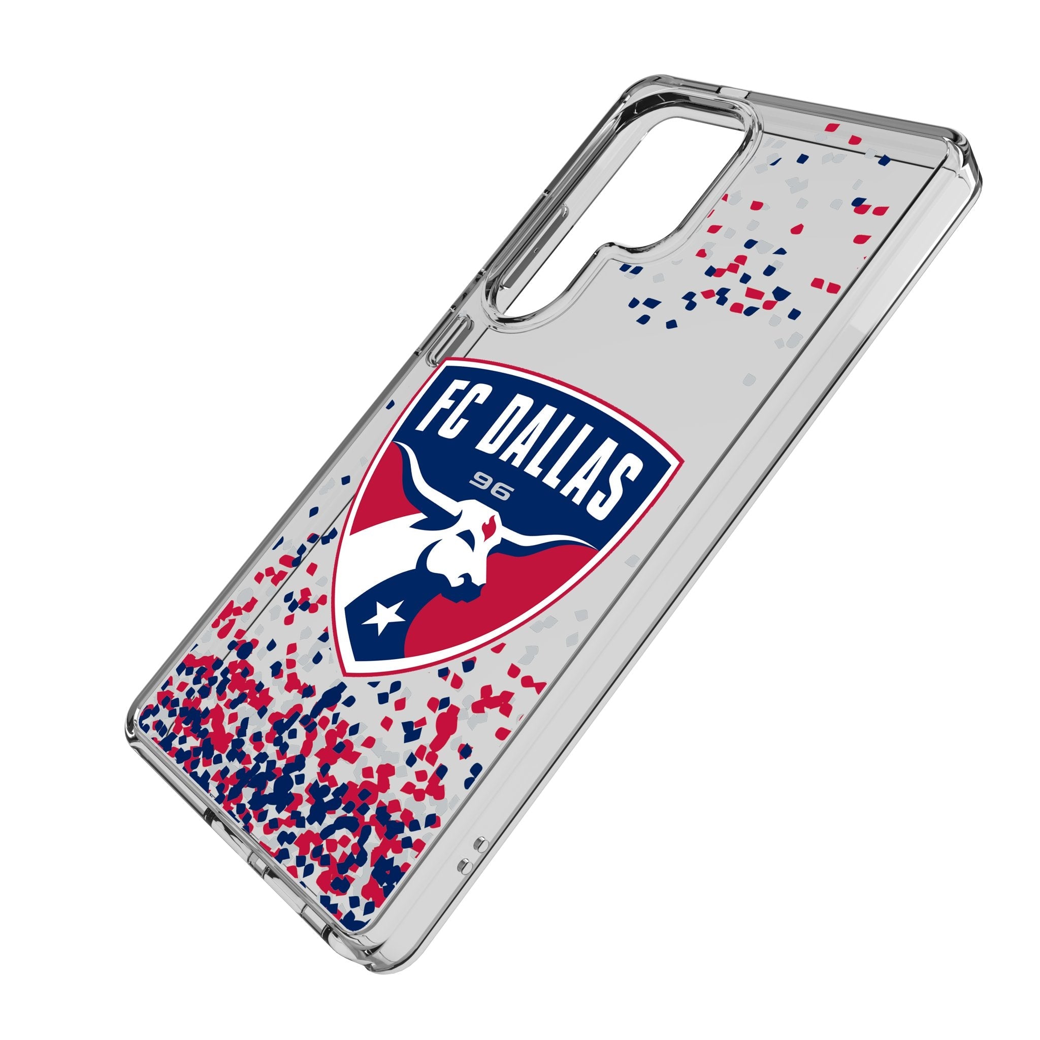 FC Dallas Confetti Clear Phone Case for Samsung Galaxy 2
