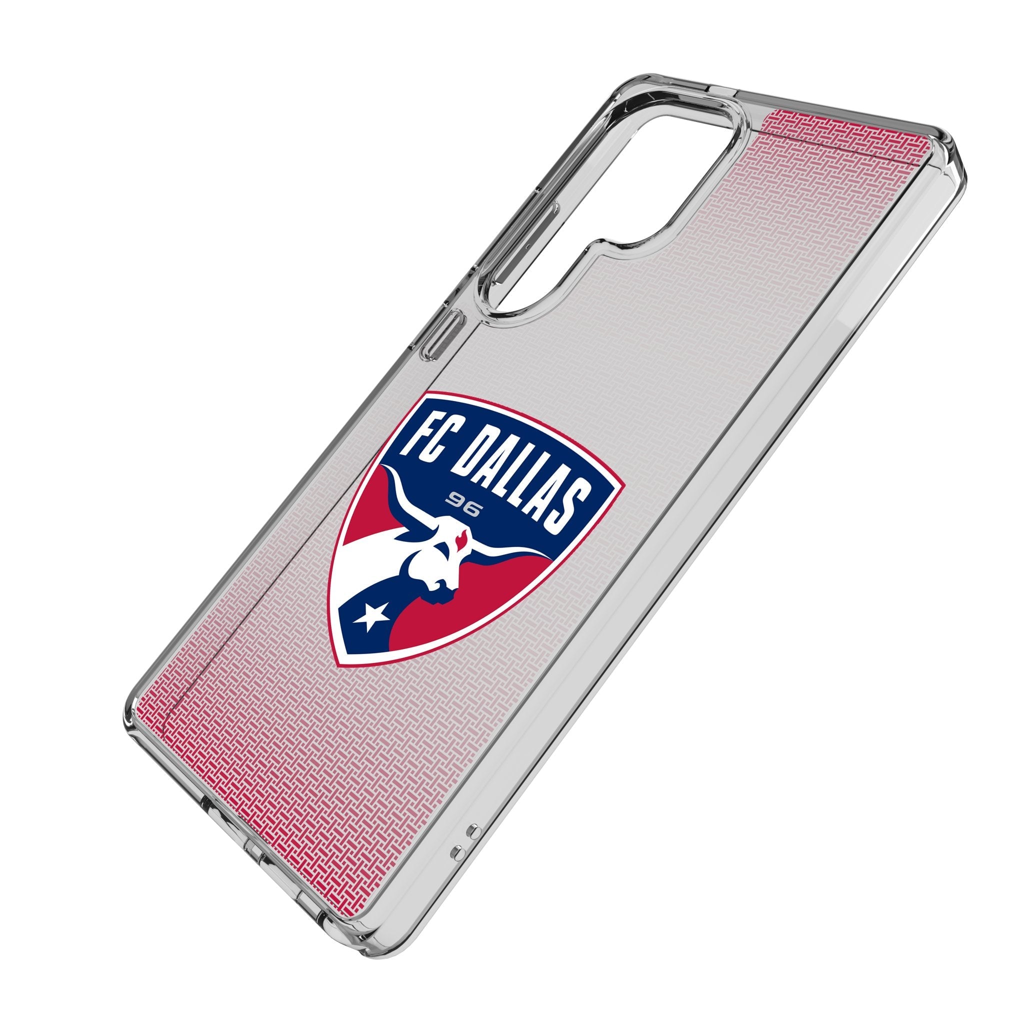 FC Dallas Linen Clear Phone Case for Samsung Galaxy