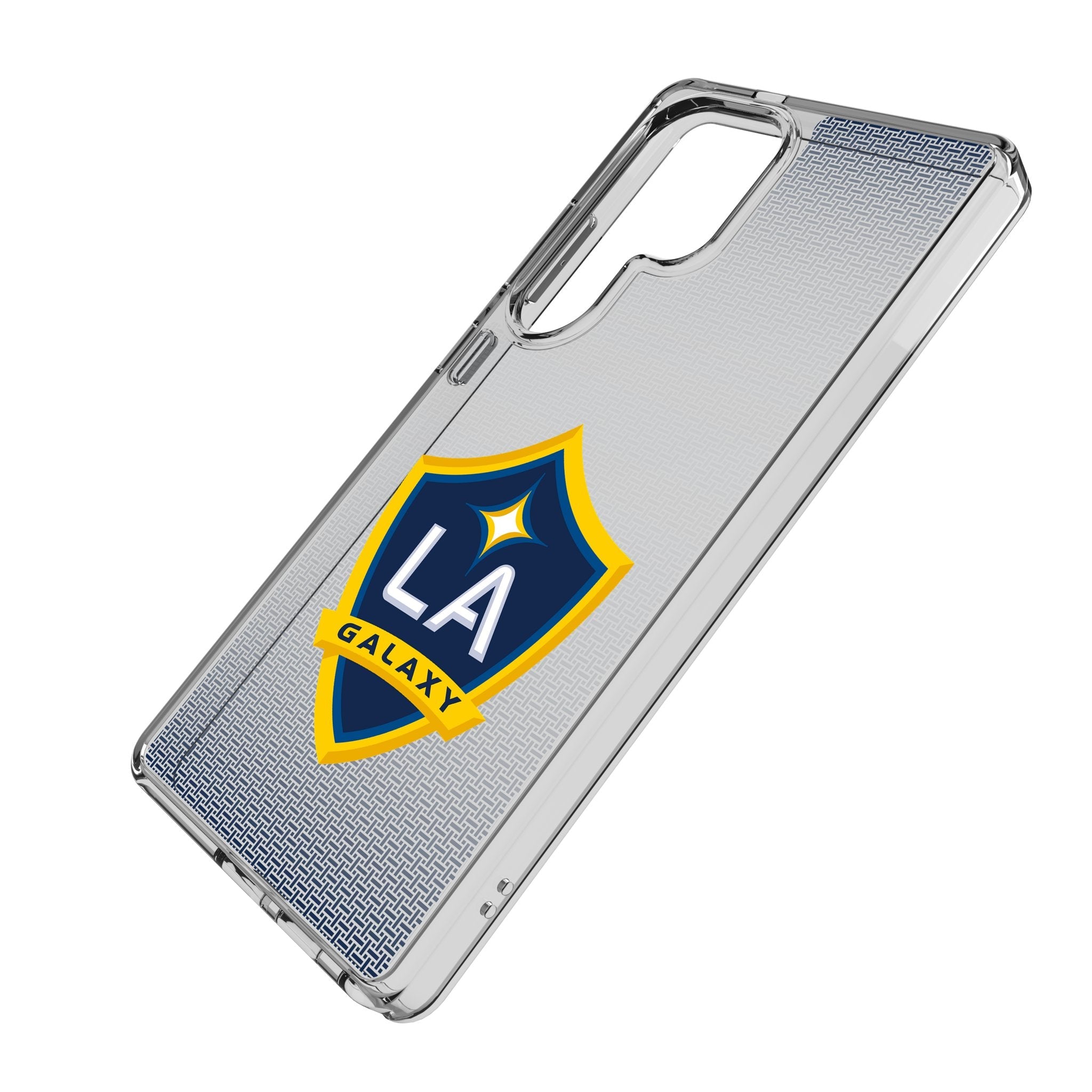 LA Galaxy Linen Clear Phone Case for Samsung Galaxy