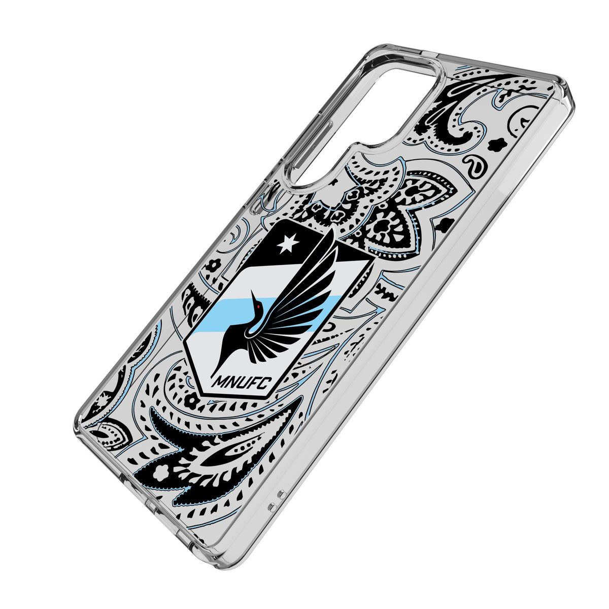 Minnesota United FC Paisley Clear Phone Case for Samsung Galaxy 2