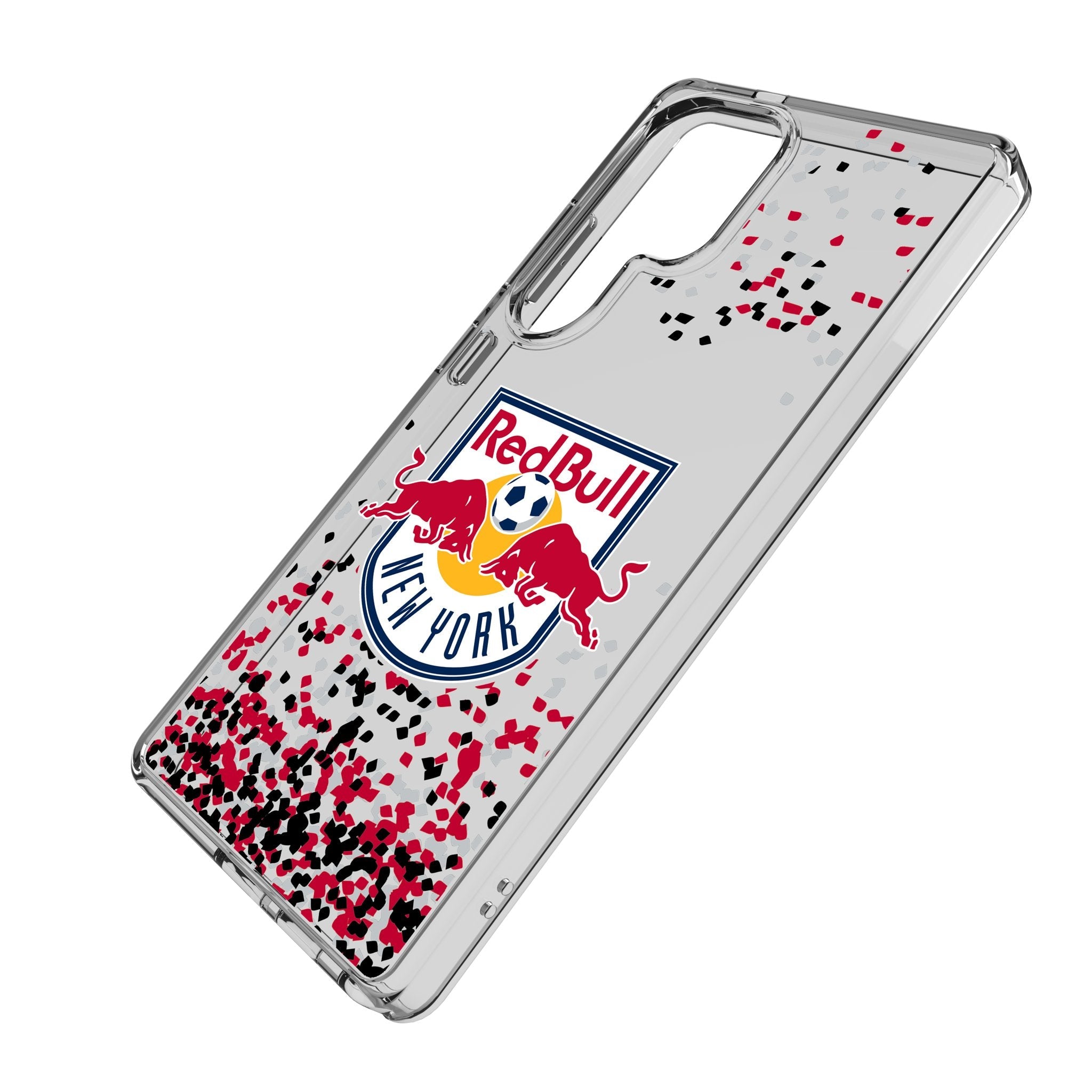 New York Red Bulls Confetti Clear Phone Case for Samsung Galaxy 2