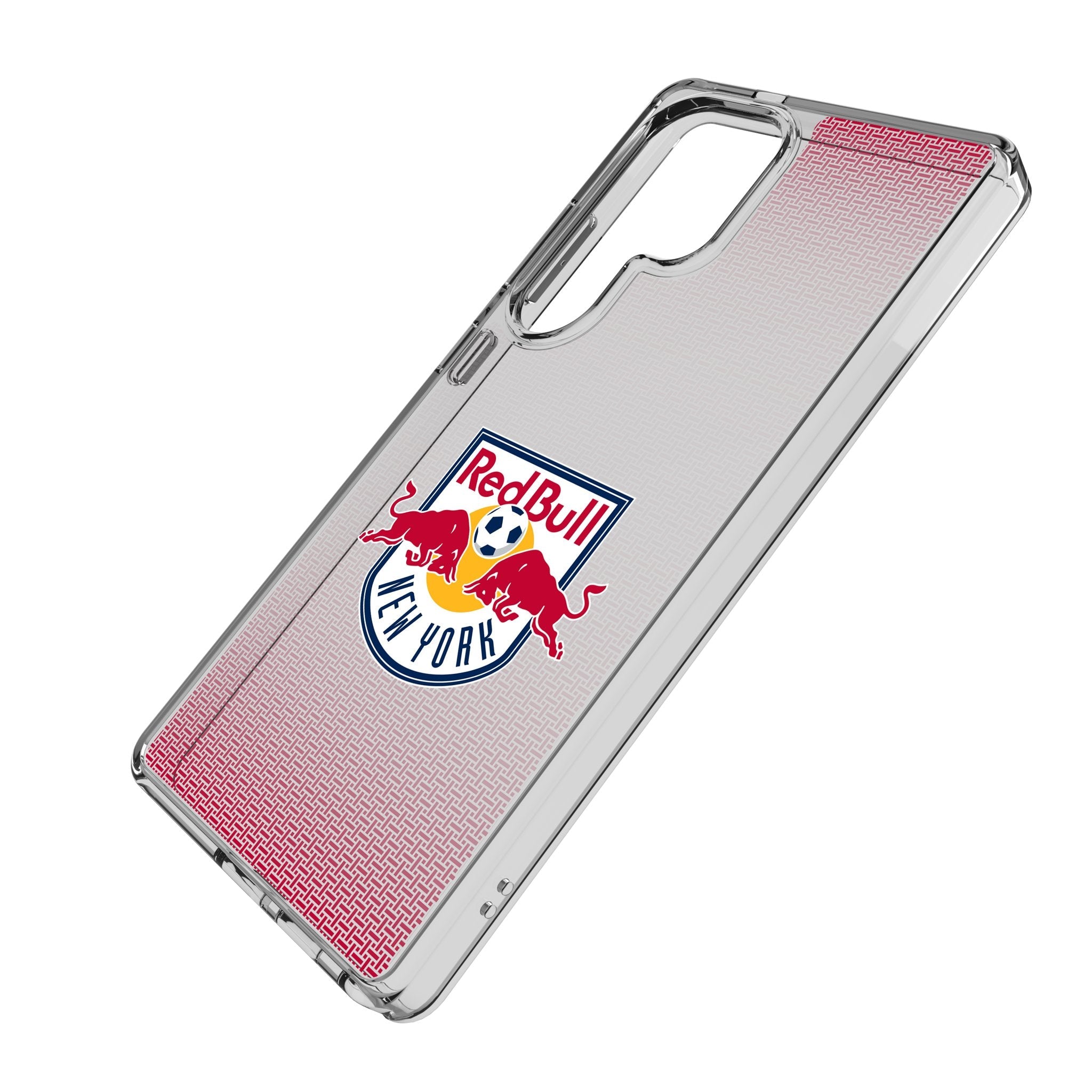 New York Red Bulls Linen Clear Phone Case for Samsung Galaxy