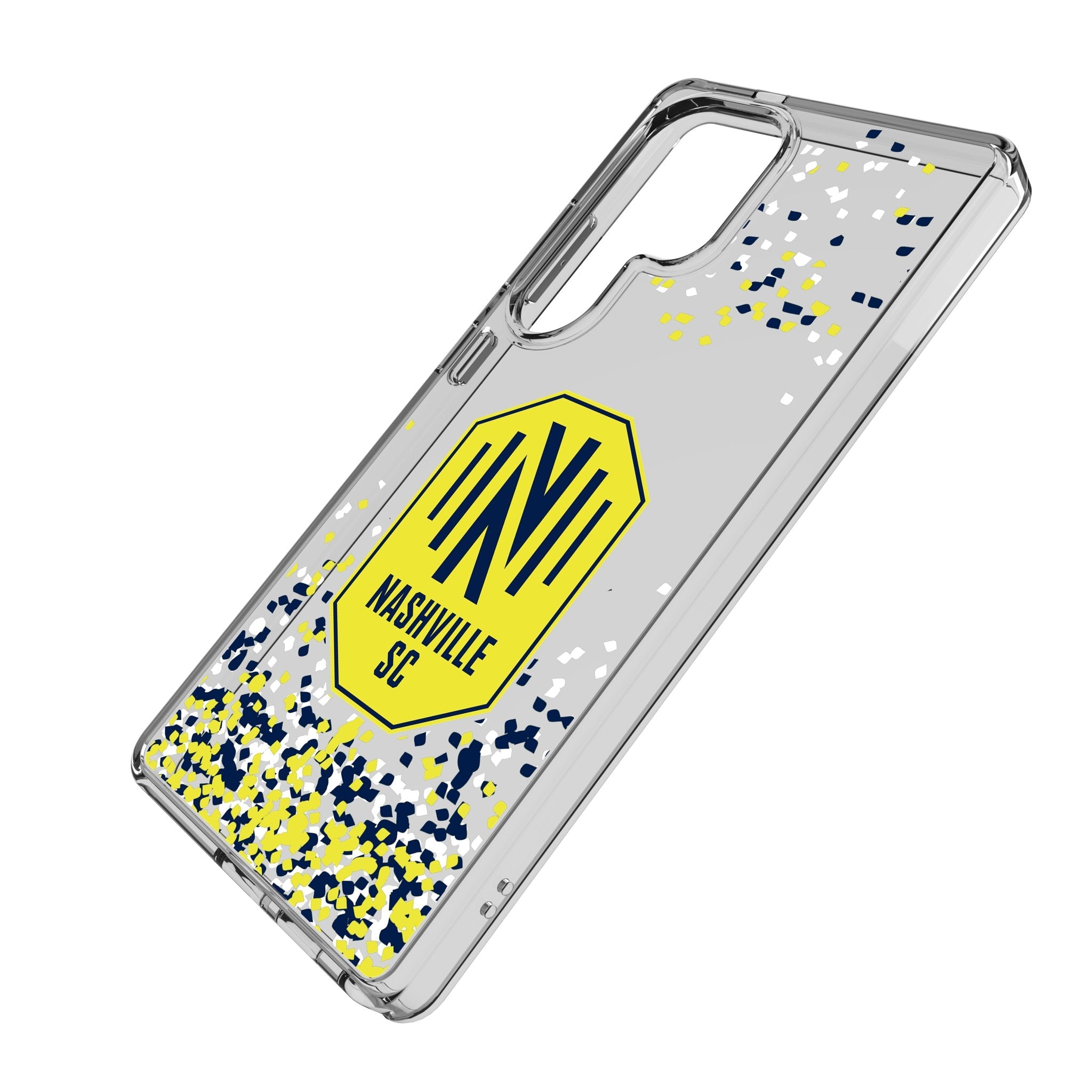 Nashville SC Confetti Clear Phone Case for Samsung Galaxy