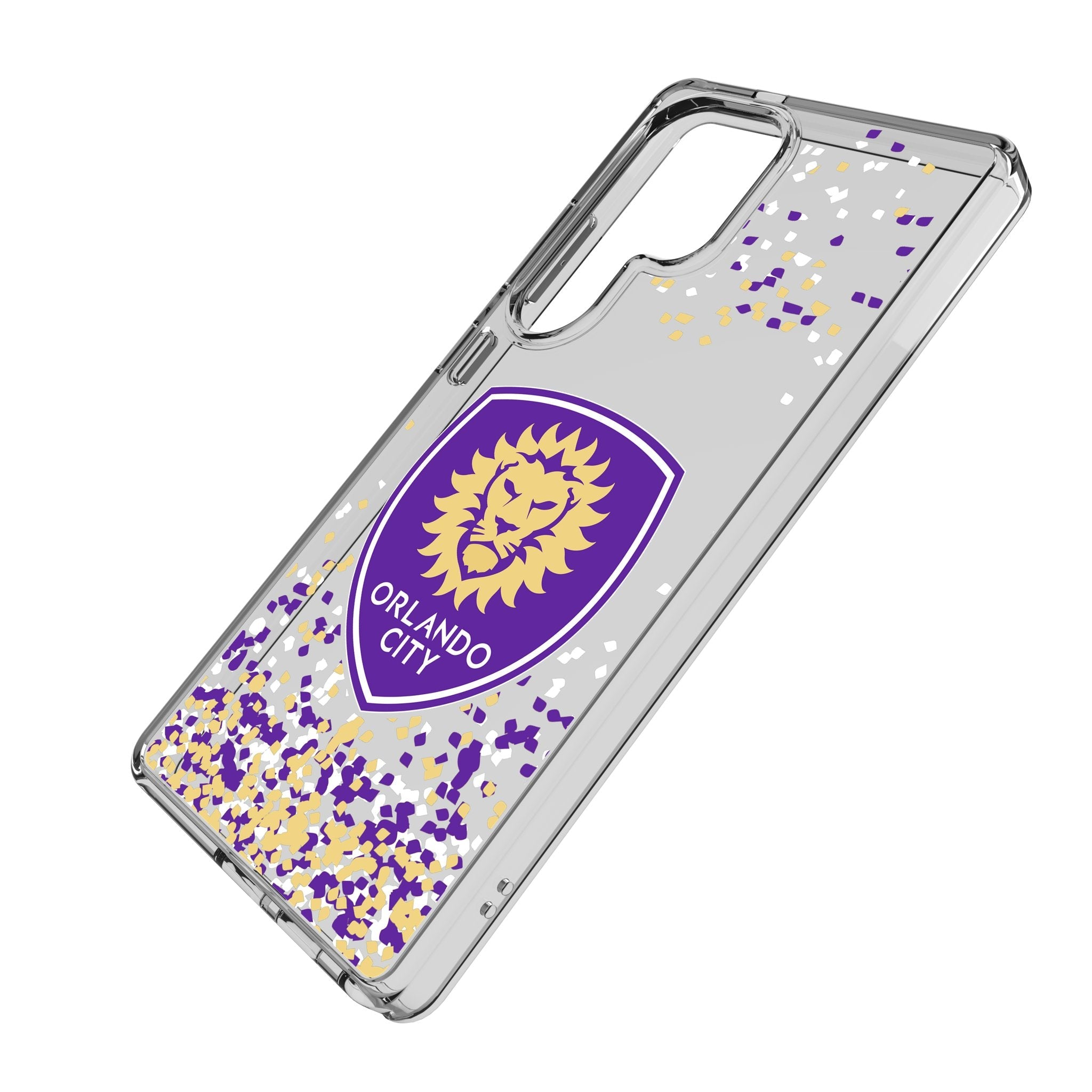 Orlando City Soccer Club Confetti Clear Phone Case for Samsung Galaxy 2