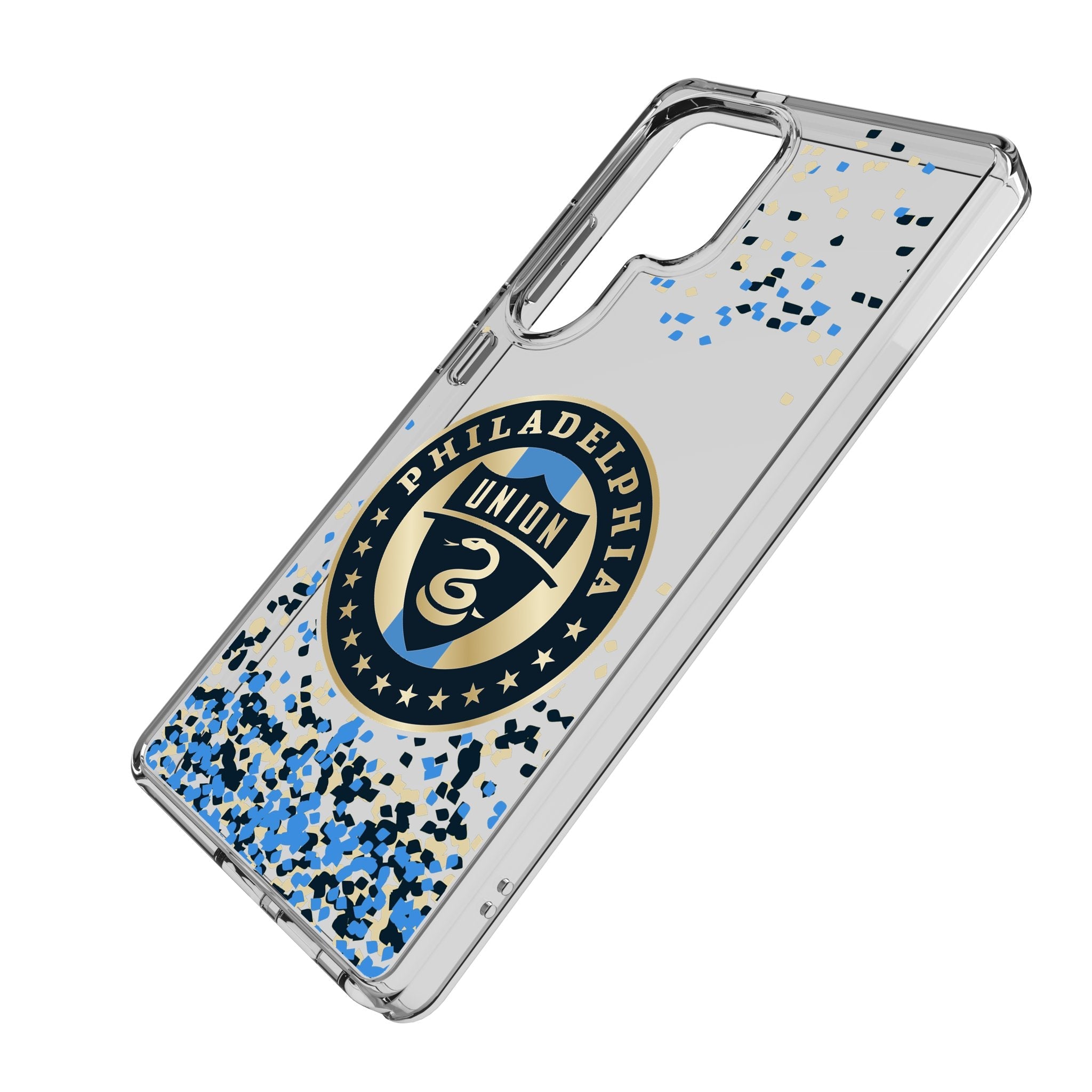 Philadelphia Union Confetti Clear Phone Case for Samsung Galaxy