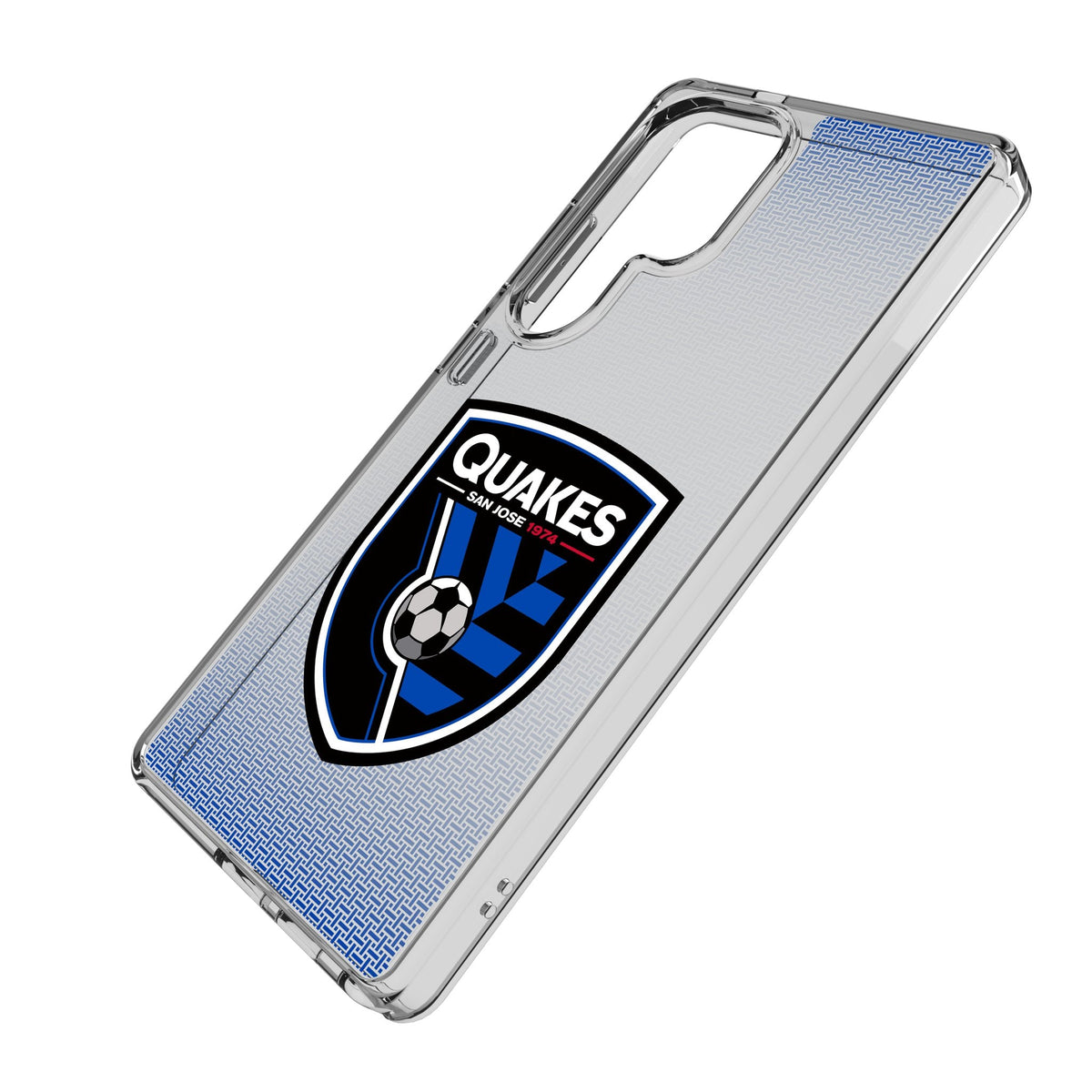 San Jose Earthquakes Linen Clear Phone Case for Samsung Galaxy 2