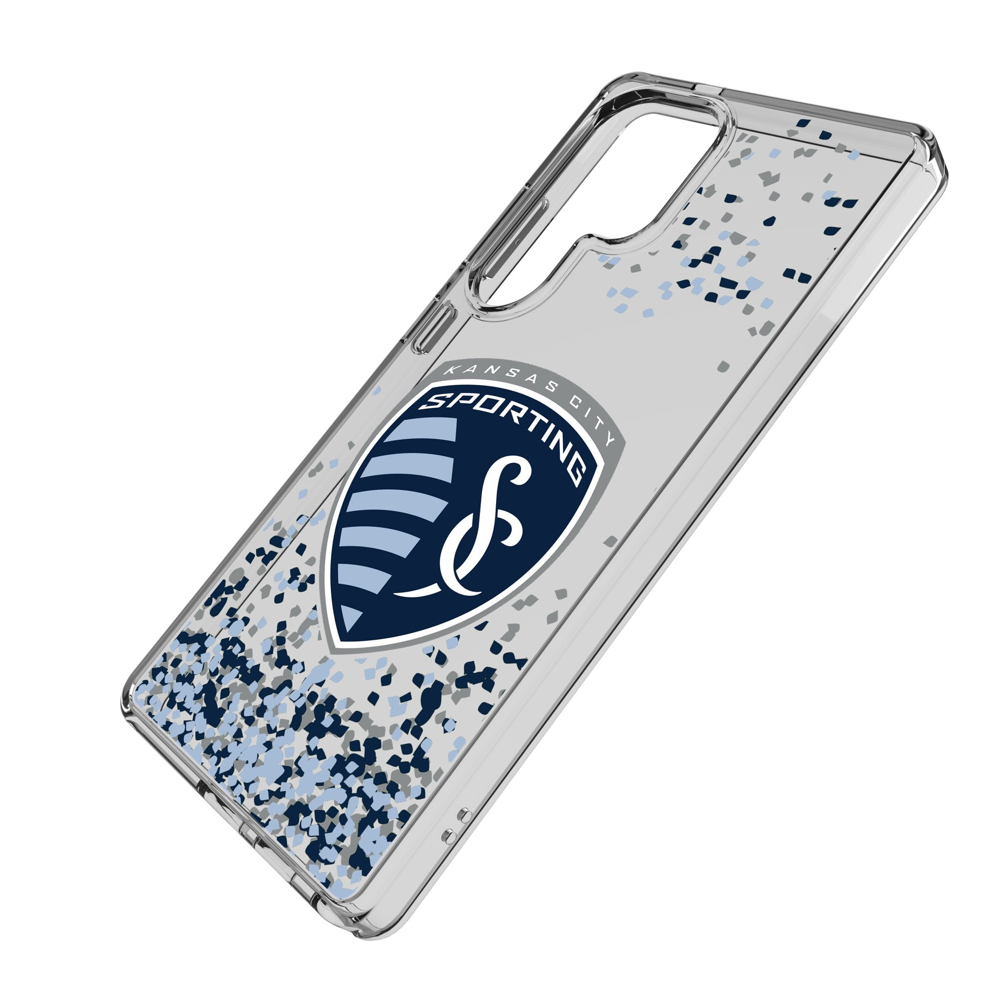 Sporting Kansas City Confetti Clear Phone Case for Samsung Galaxy 2