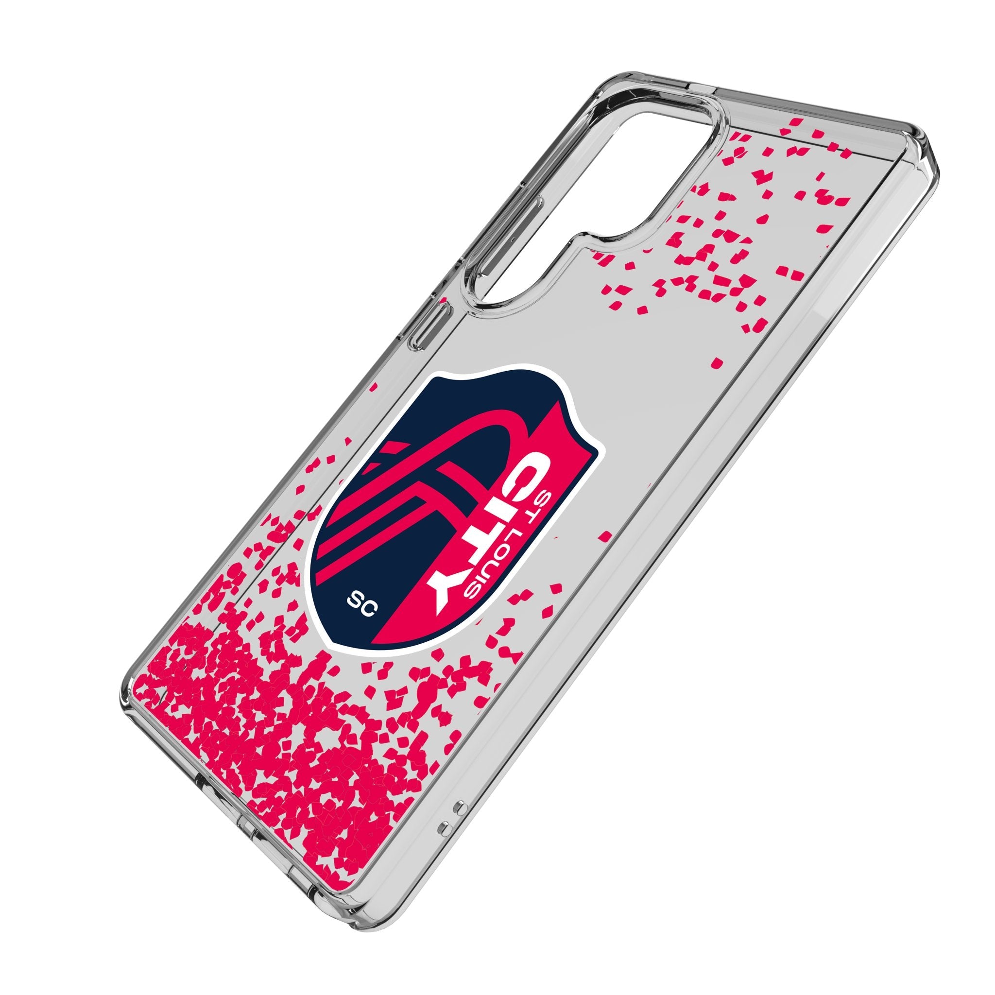 St. Louis CITY SC Confetti Clear Phone Case for Samsung Galaxy