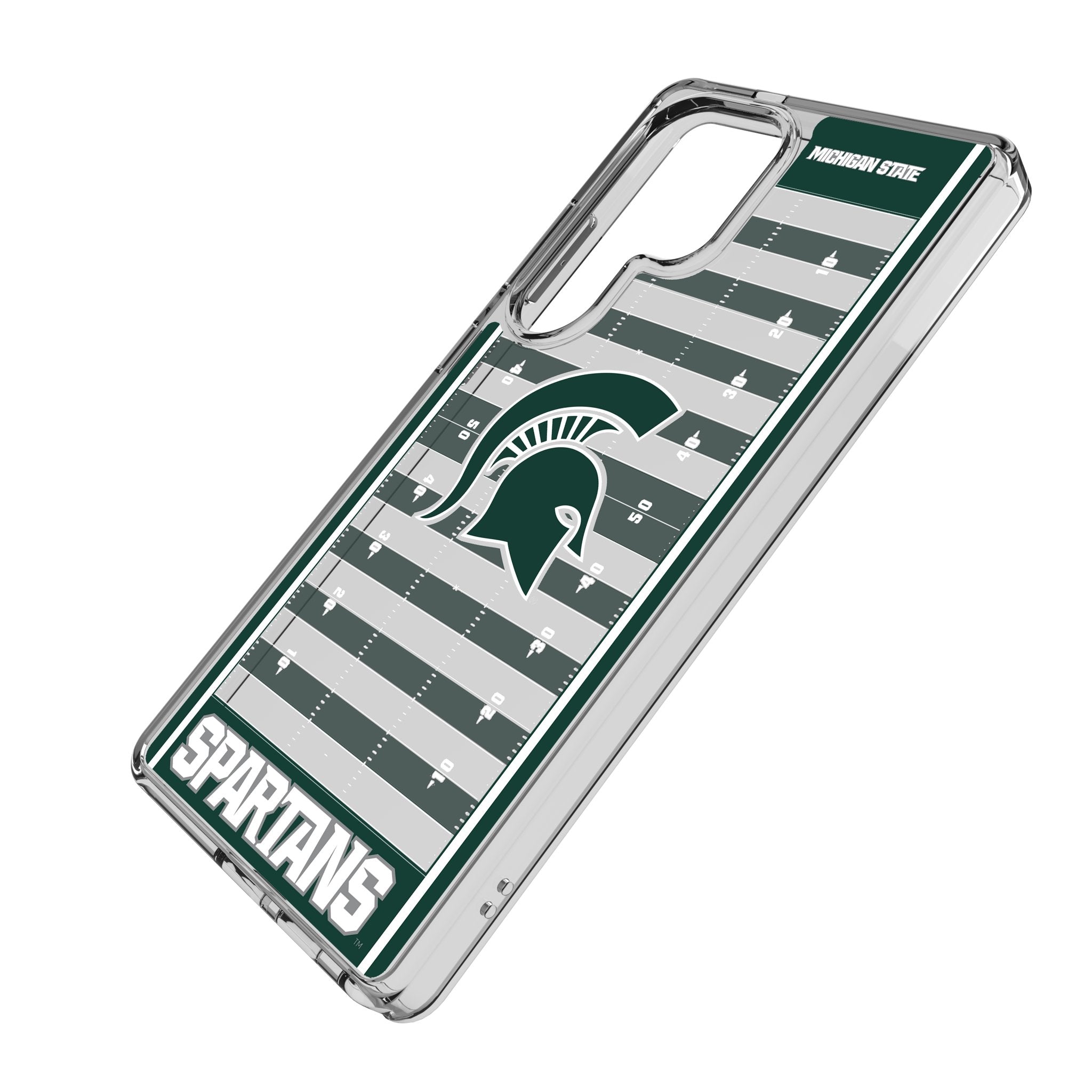 Michigan State University Spartans Field Clear Phone Case for Samsung Galaxy 2