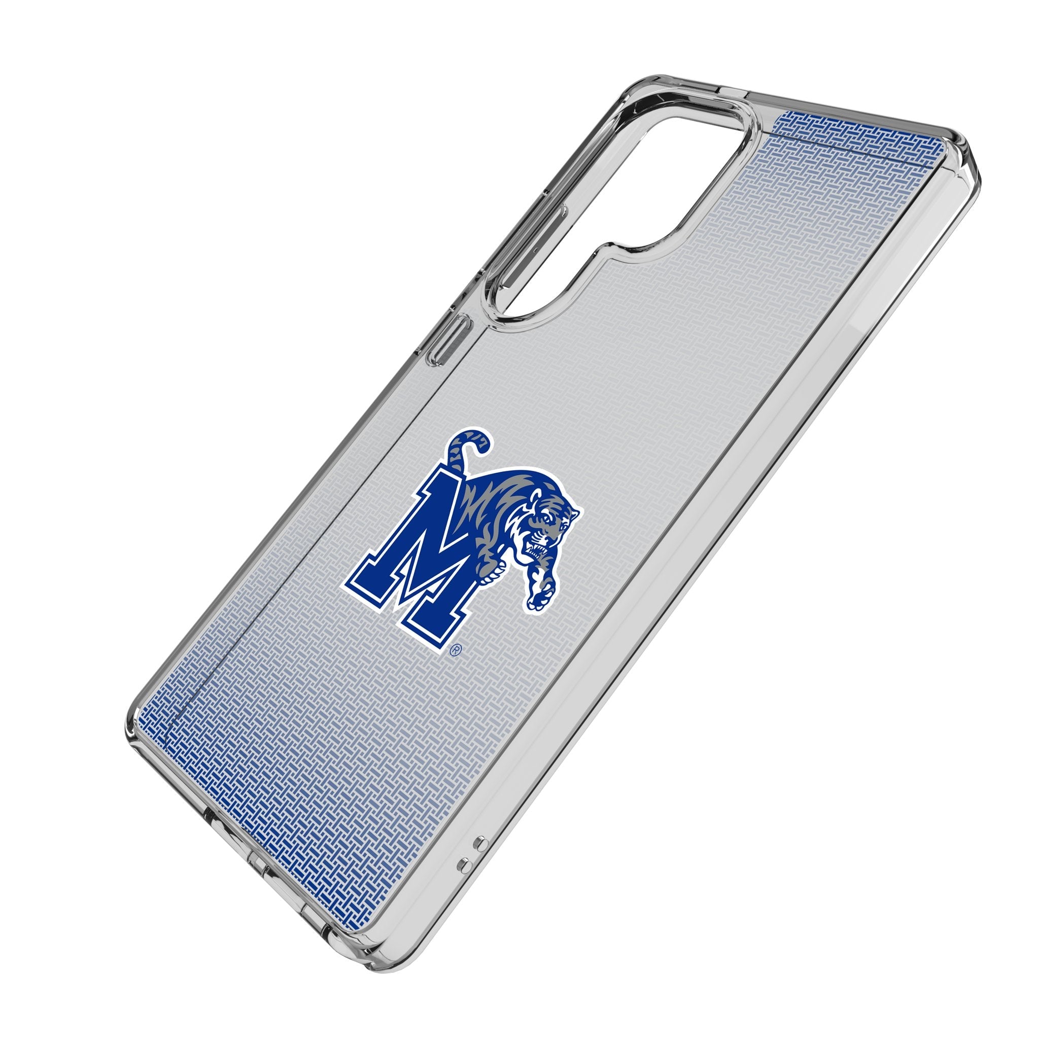 University of Memphis Tigers Linen Clear Phone Case for Samsung Galaxy