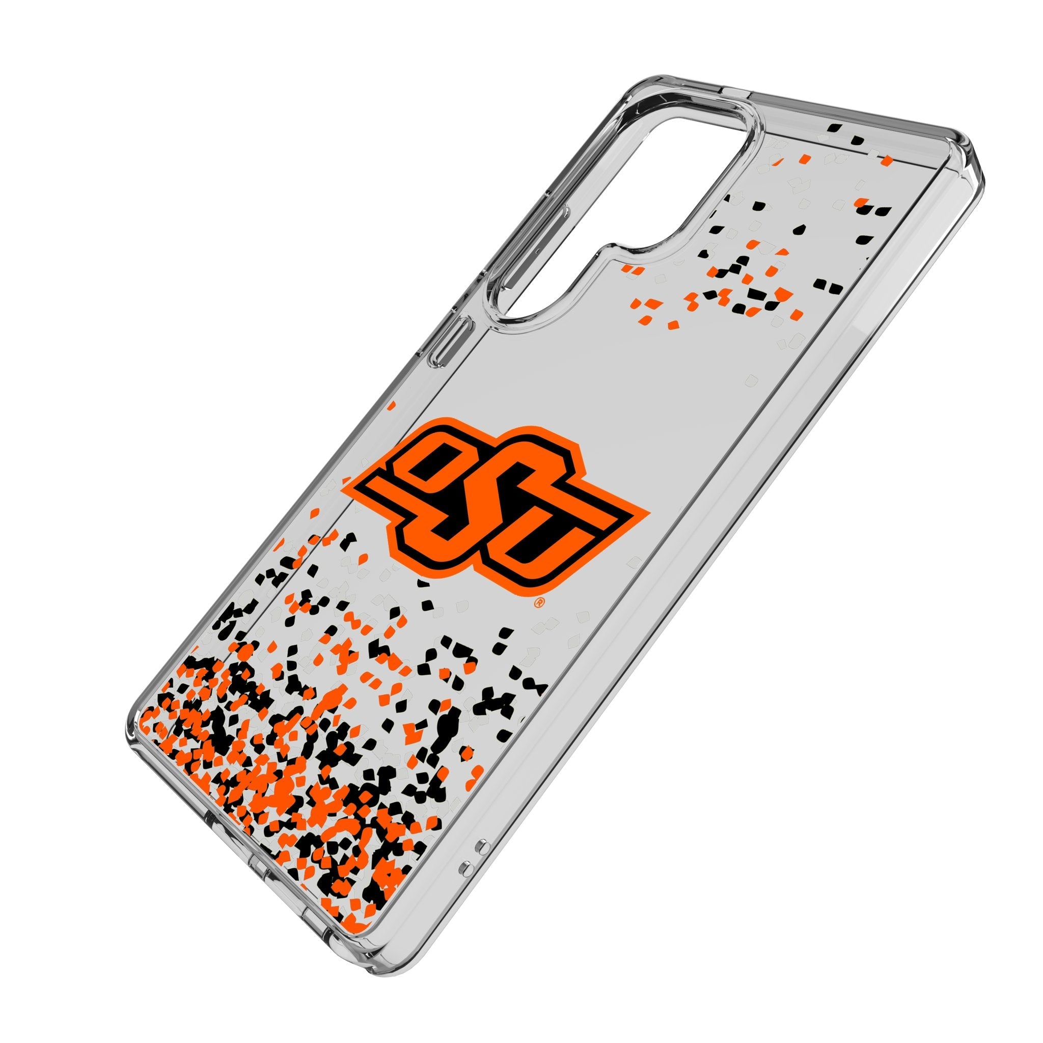 Oklahoma State University Cowboys Confetti Clear Phone Case for Samsung Galaxy 2