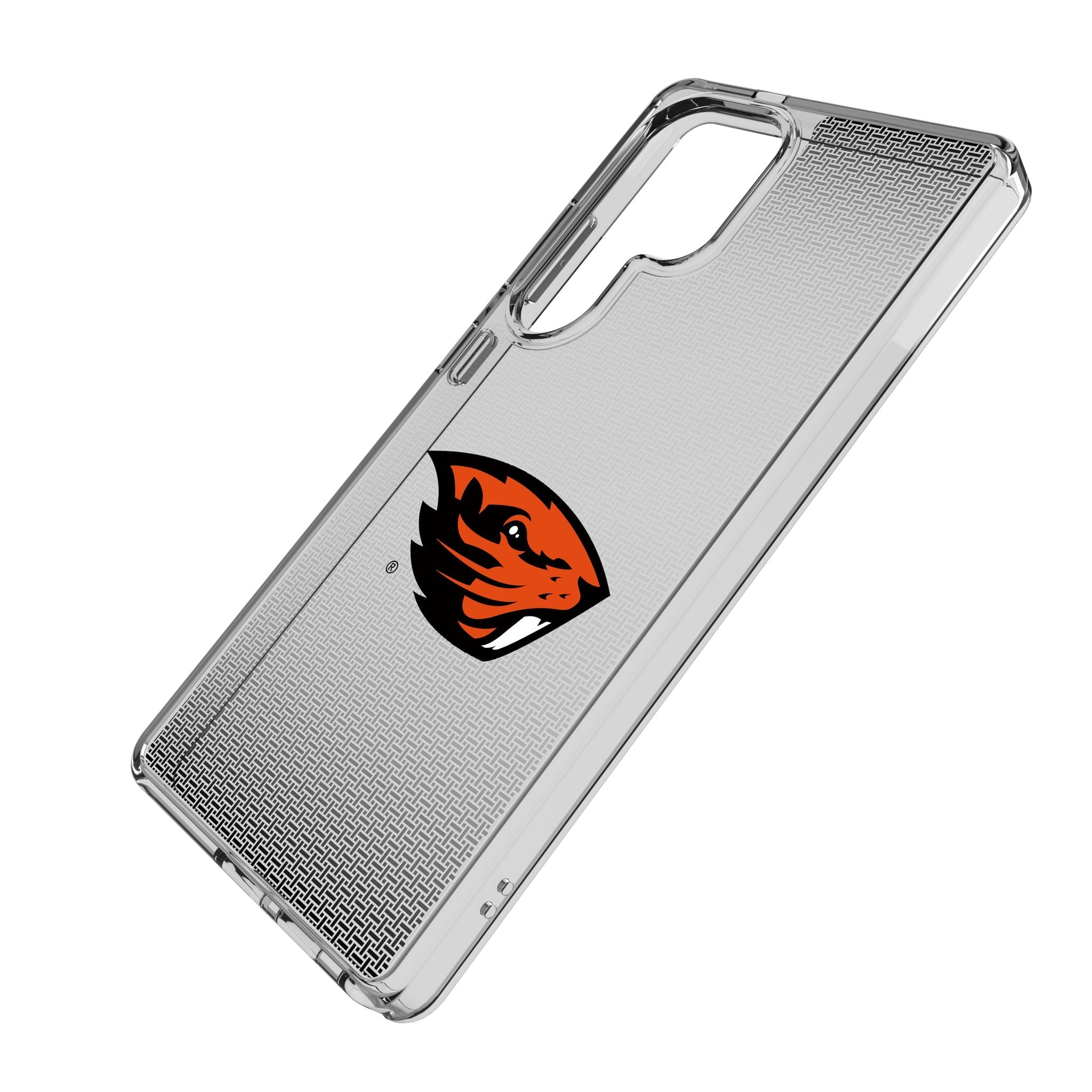 Oregon State University Beavers Linen Clear Phone Case for Samsung Galaxy