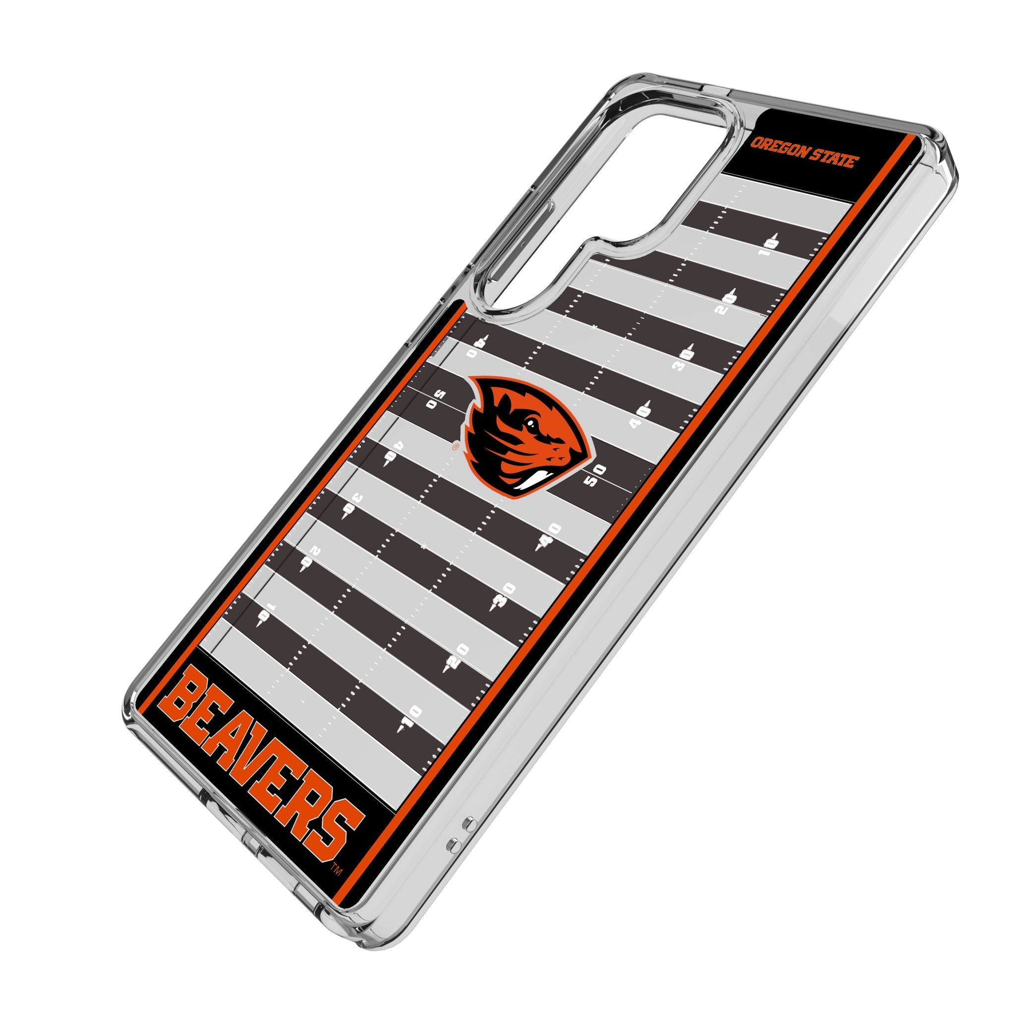 Oregon State University Beavers Field Clear Phone Case for Samsung Galaxy