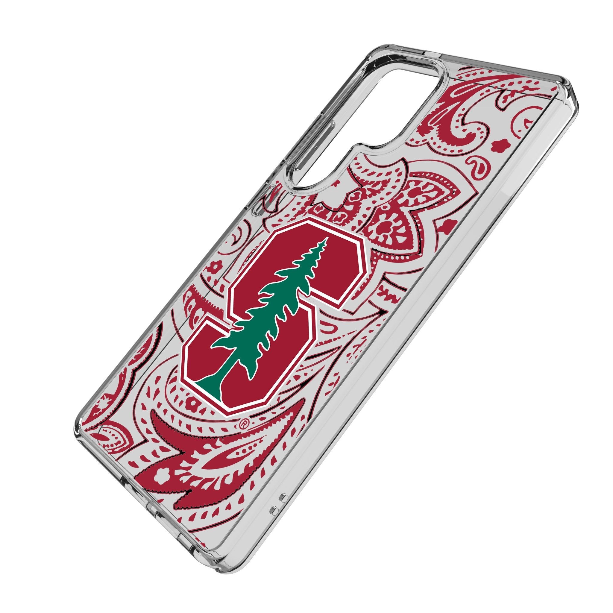 Stanford University Cardinal Paisley Clear Phone Case for Samsung Galaxy 2
