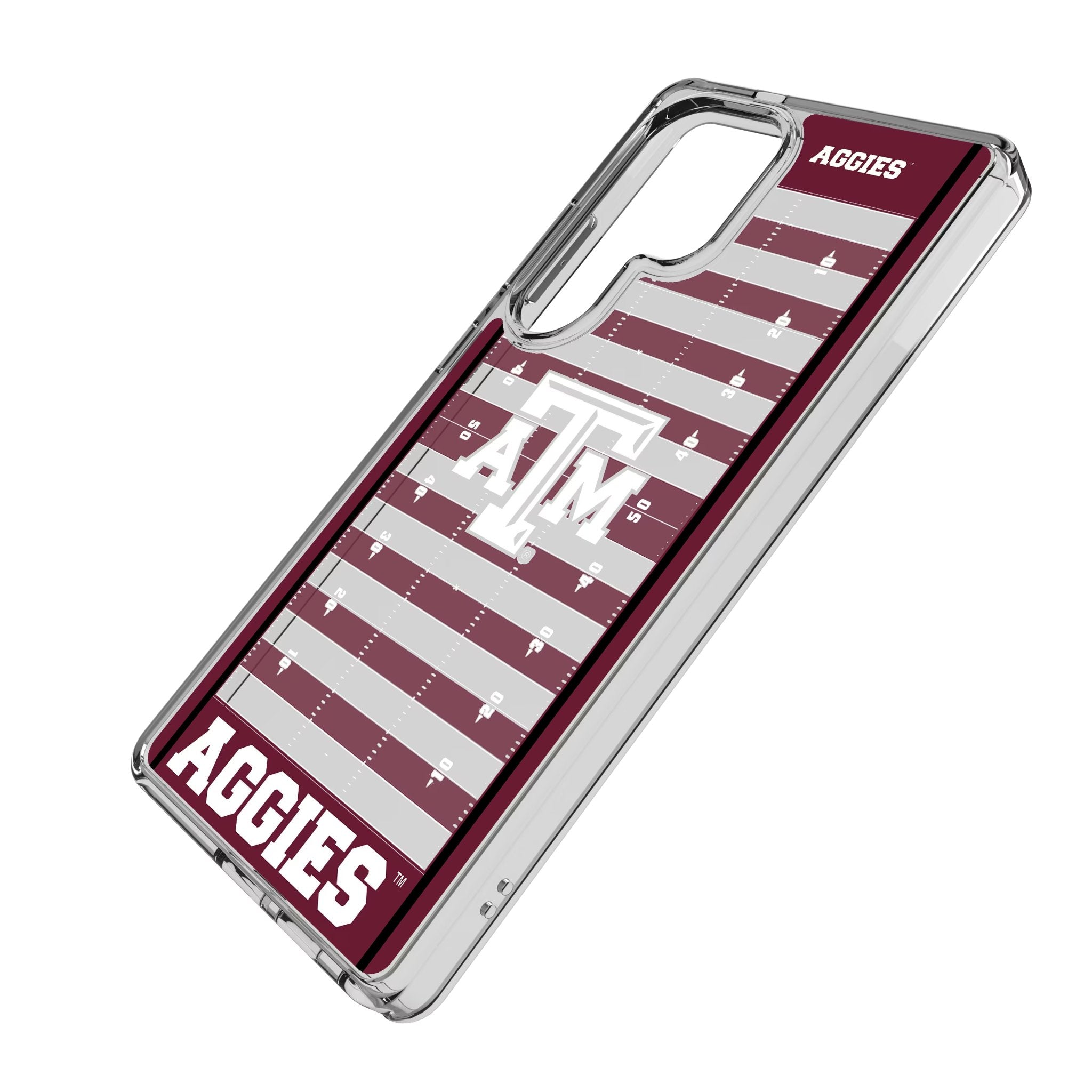 Texas A&M University Aggies Field Clear Phone Case for Samsung Galaxy