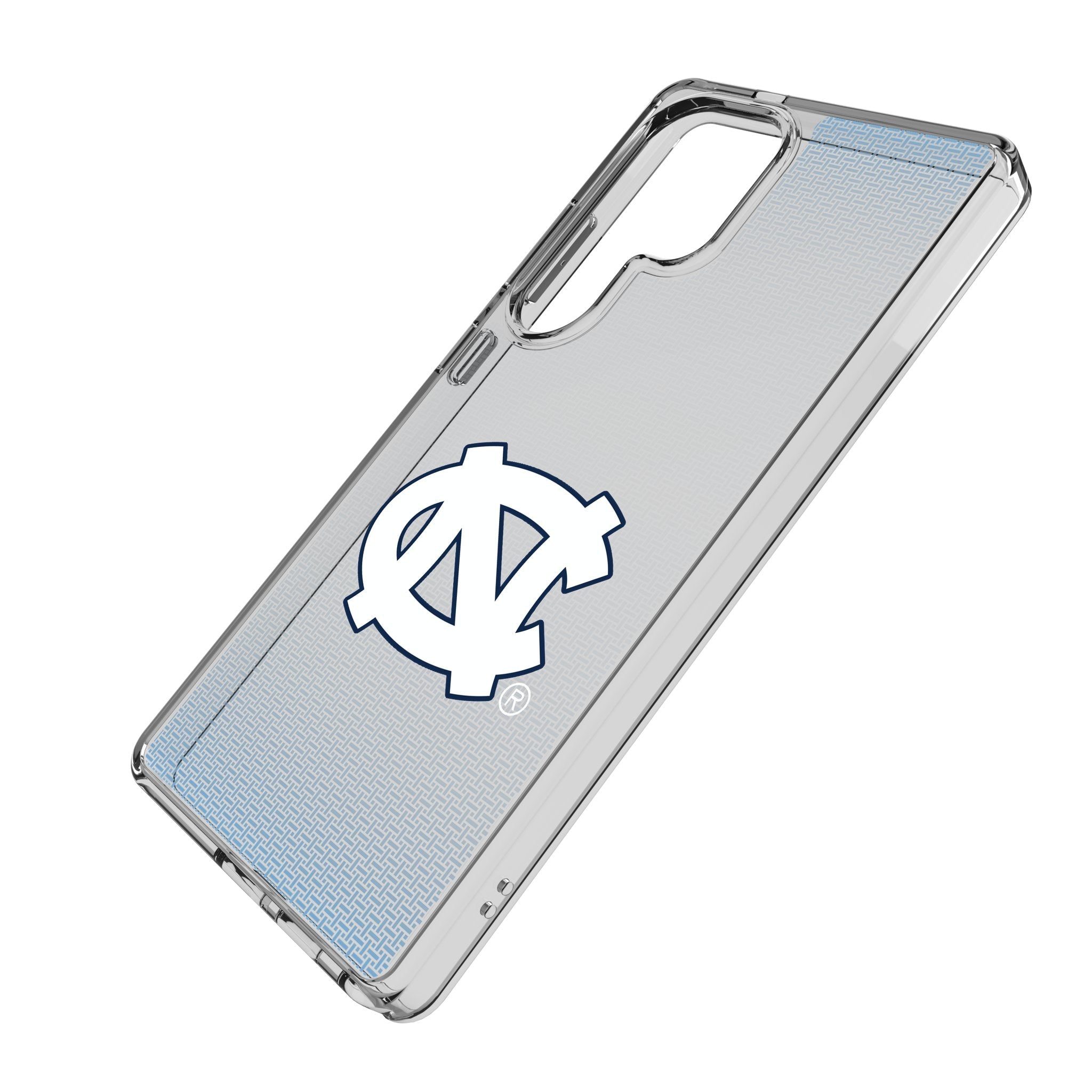 University of North Carolina Tar Heels Linen Clear Phone Case for Samsung Galaxy 2