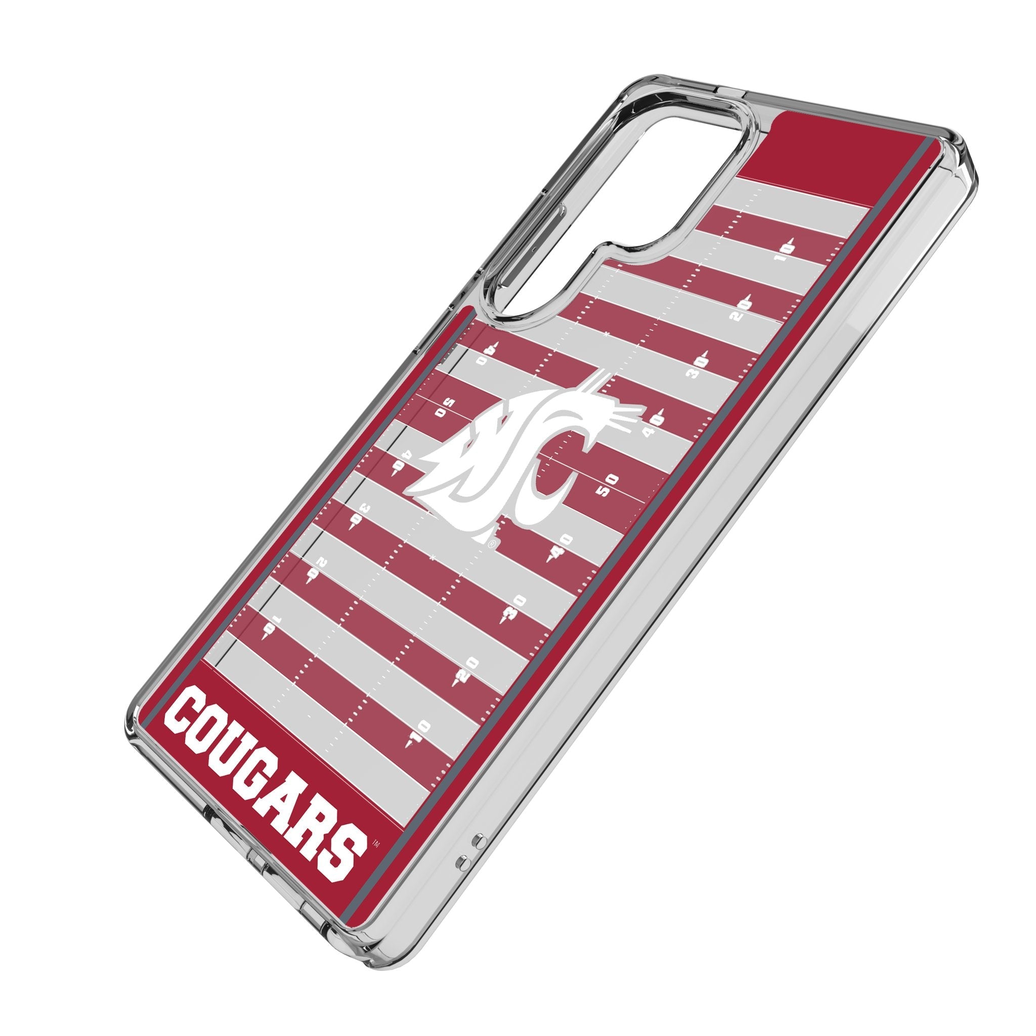 Washington State University Cougars Field Clear Phone Case for Samsung Galaxy
