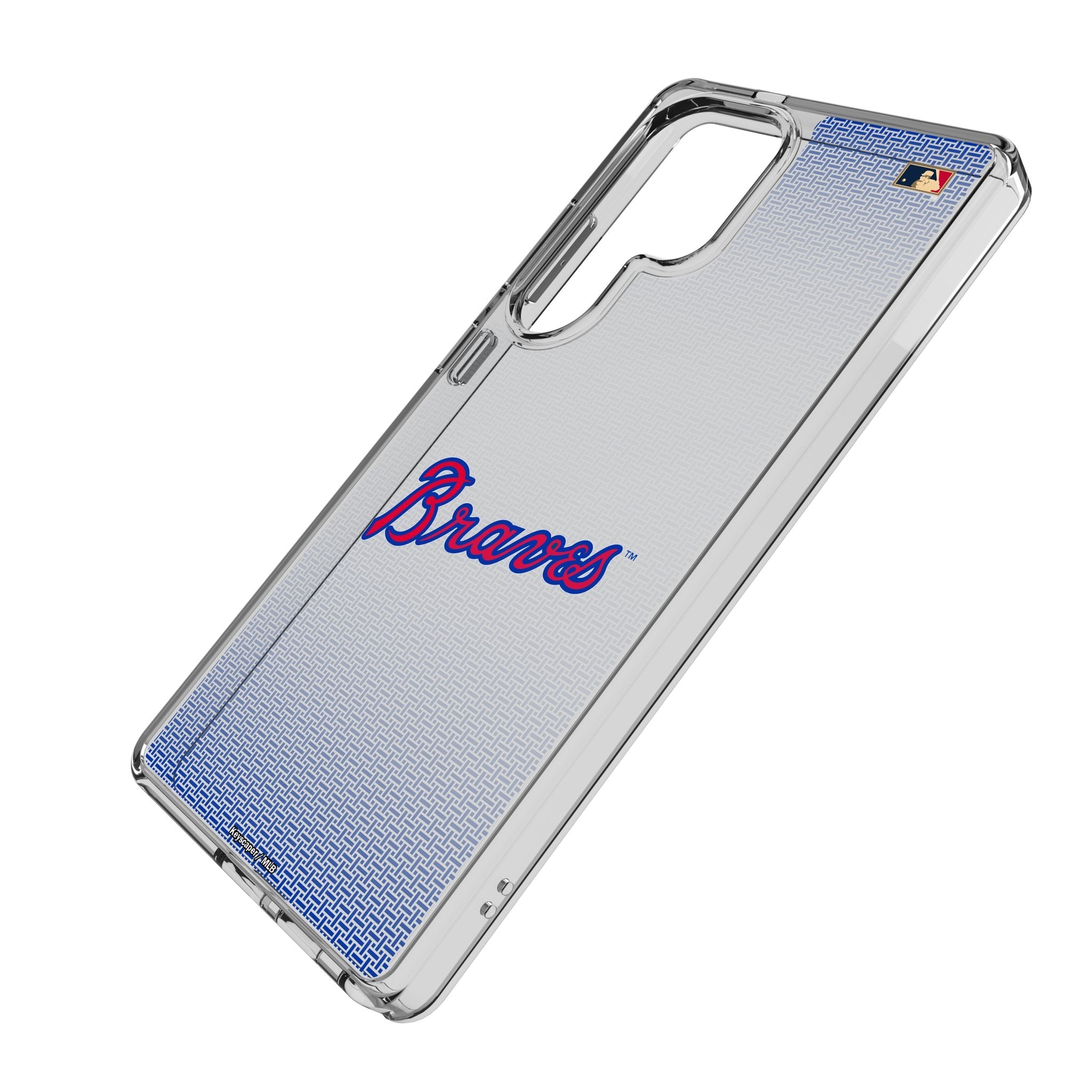 Atlanta Braves Home 2012 - Cooperstown Collection Linen Clear Phone Case for Samsung Galaxy 2