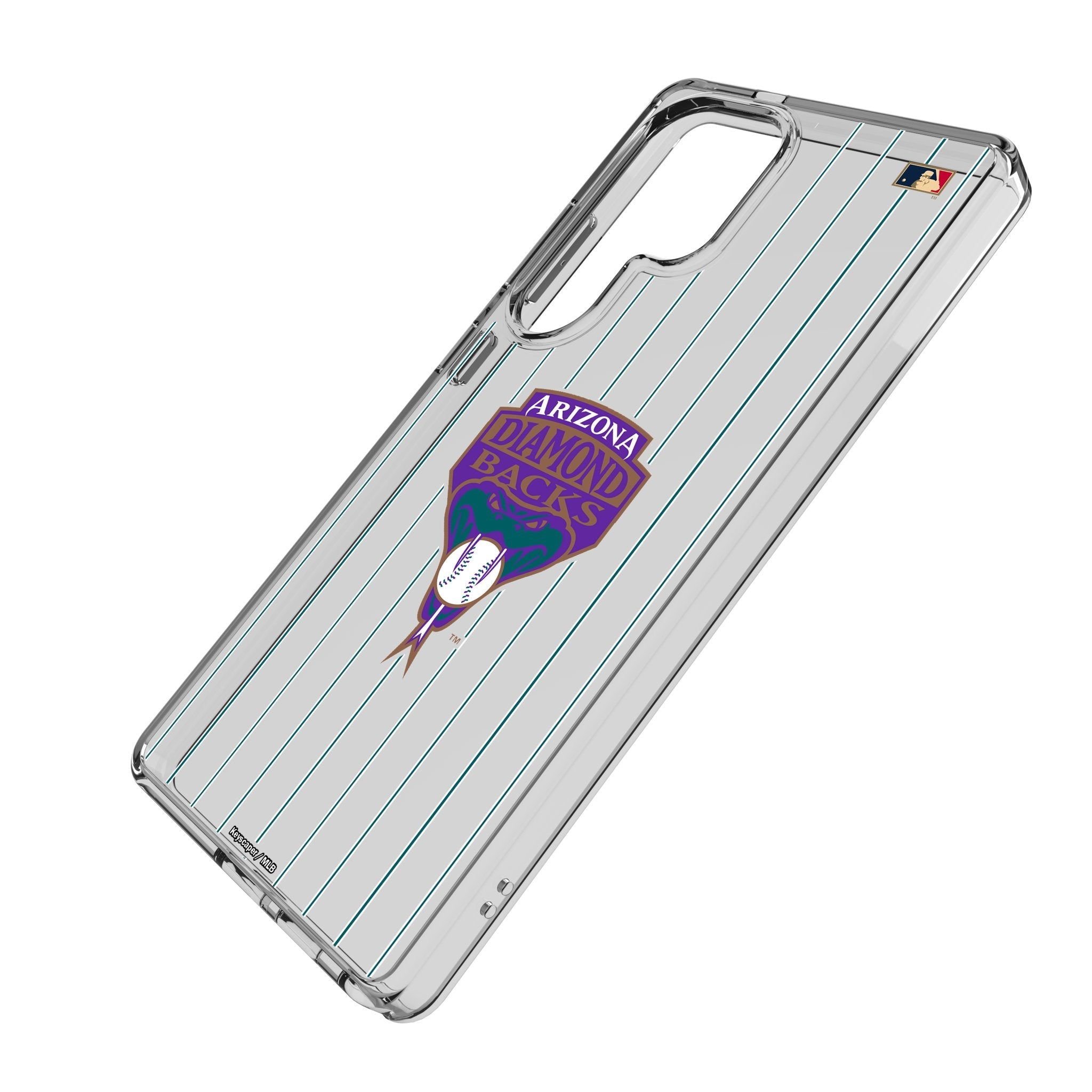 Arizona Diamondbacks 1999-2006 - Cooperstown Collection Pinstripe Clear Phone Case for Samsung Galaxy