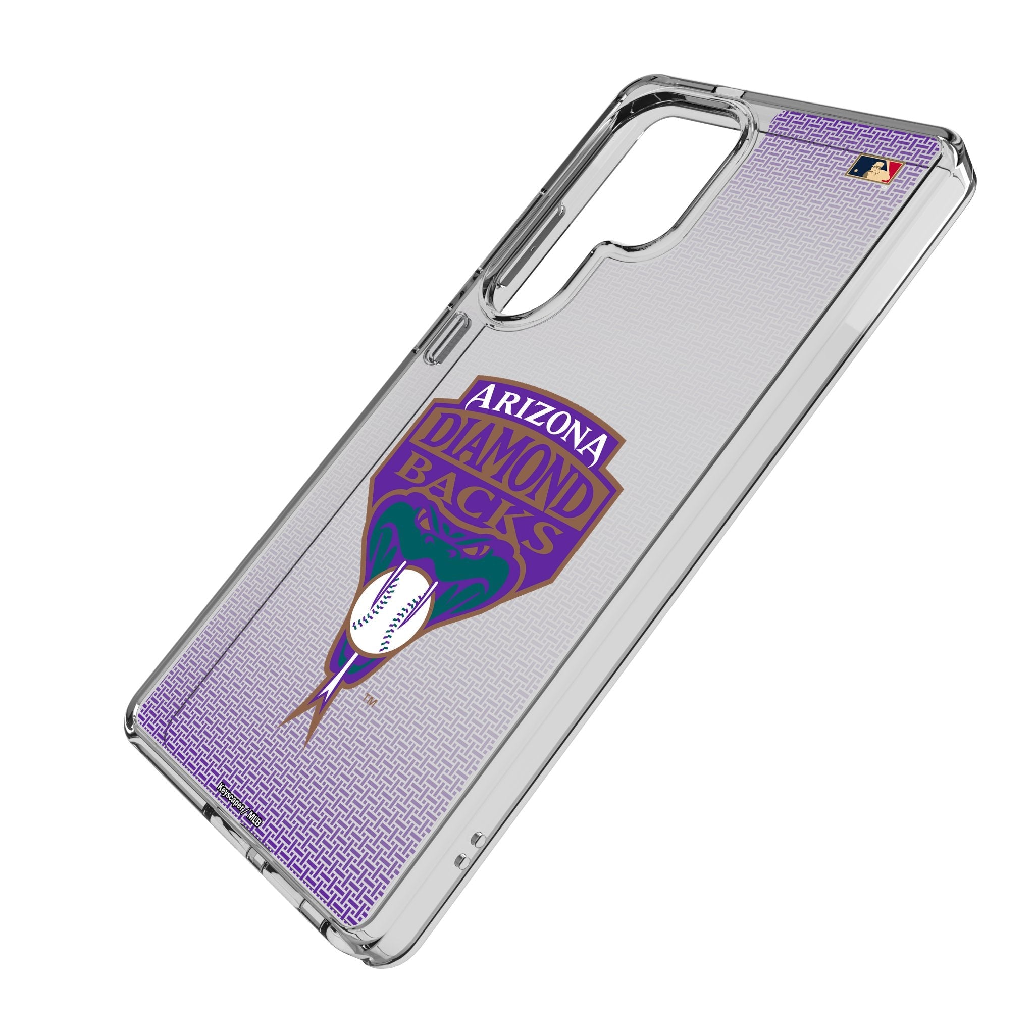 Arizona Diamondbacks 1999-2006 - Cooperstown Collection Linen Clear Phone Case for Samsung Galaxy