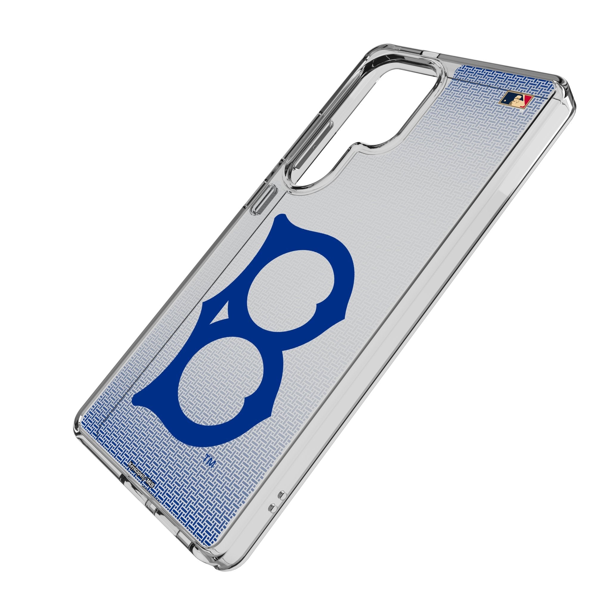 Brooklyn Dodgers 1949-1957 - Cooperstown Collection Linen Clear Phone Case for Samsung Galaxy 2