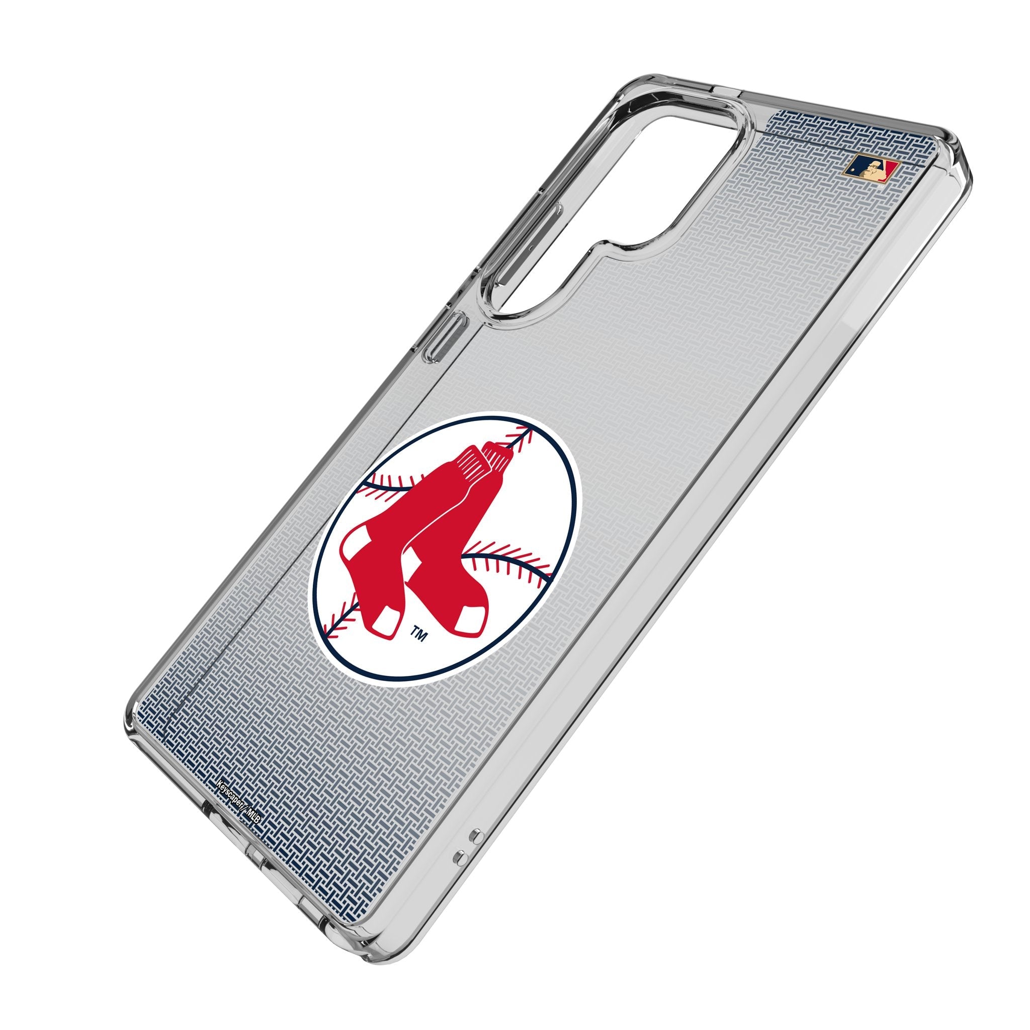 Boston Red Sox 1970-1975 - Cooperstown Collection Linen Clear Phone Case for Samsung Galaxy 2